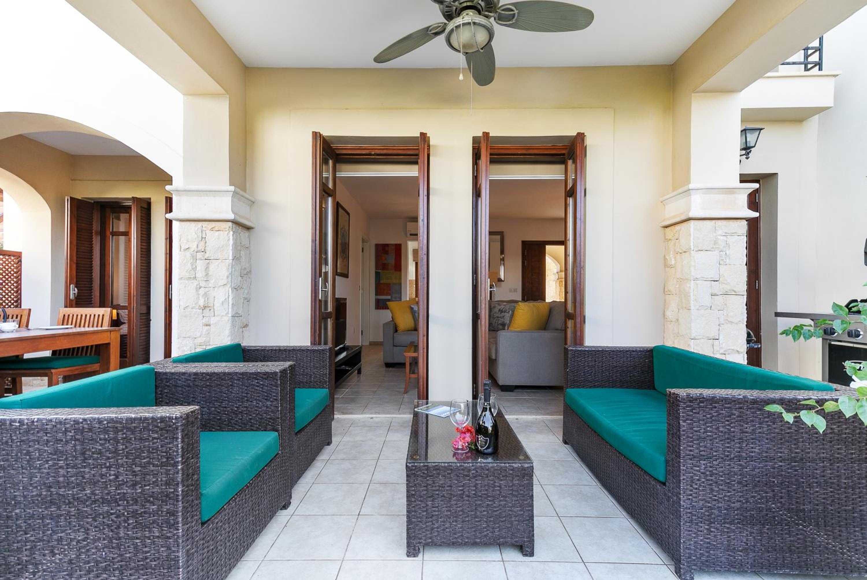 2 bedroom Apartment Kalypso with private garden, Aphrodite Hills Resort view 2