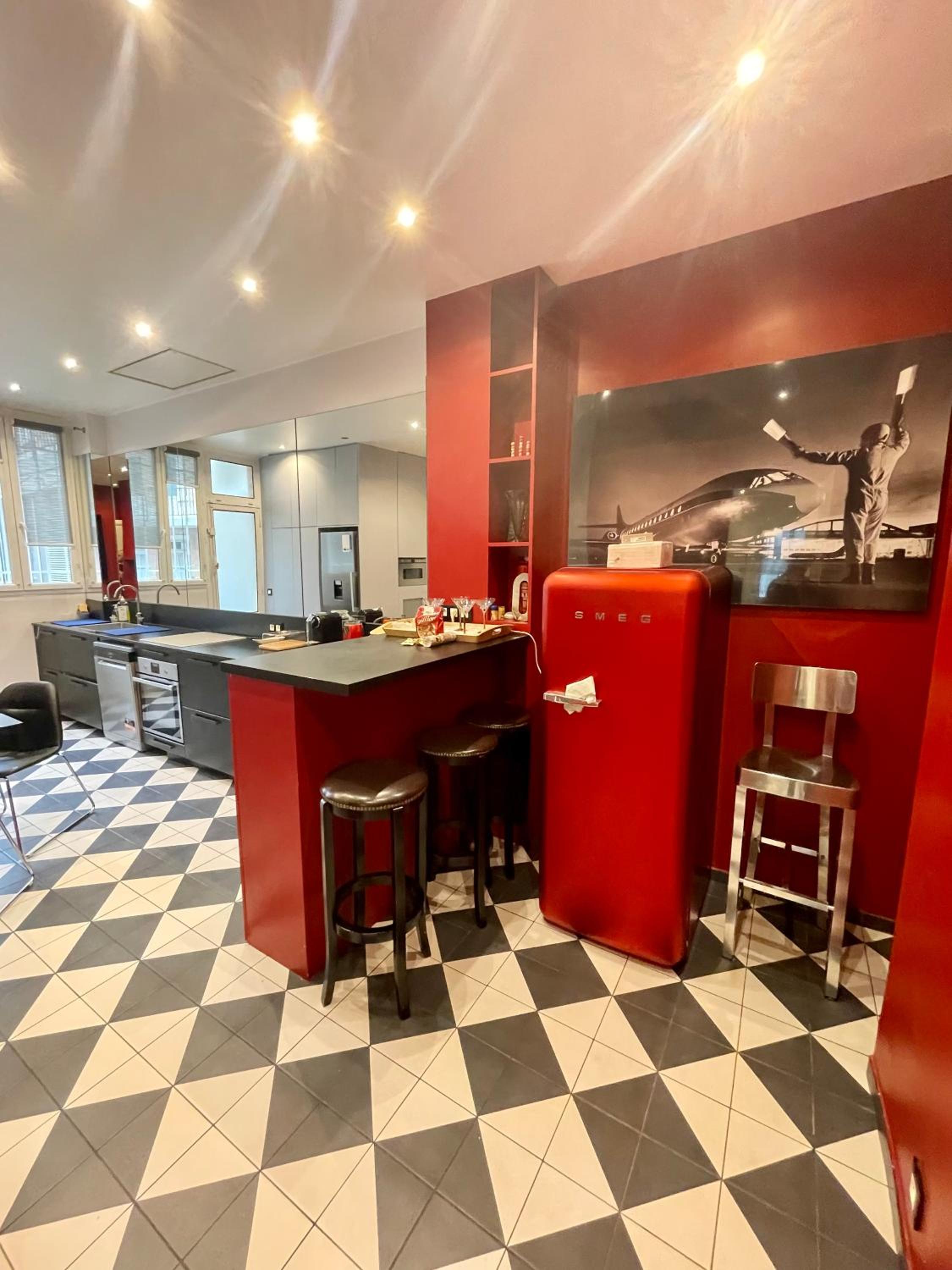 Luxury apartment Times Square district