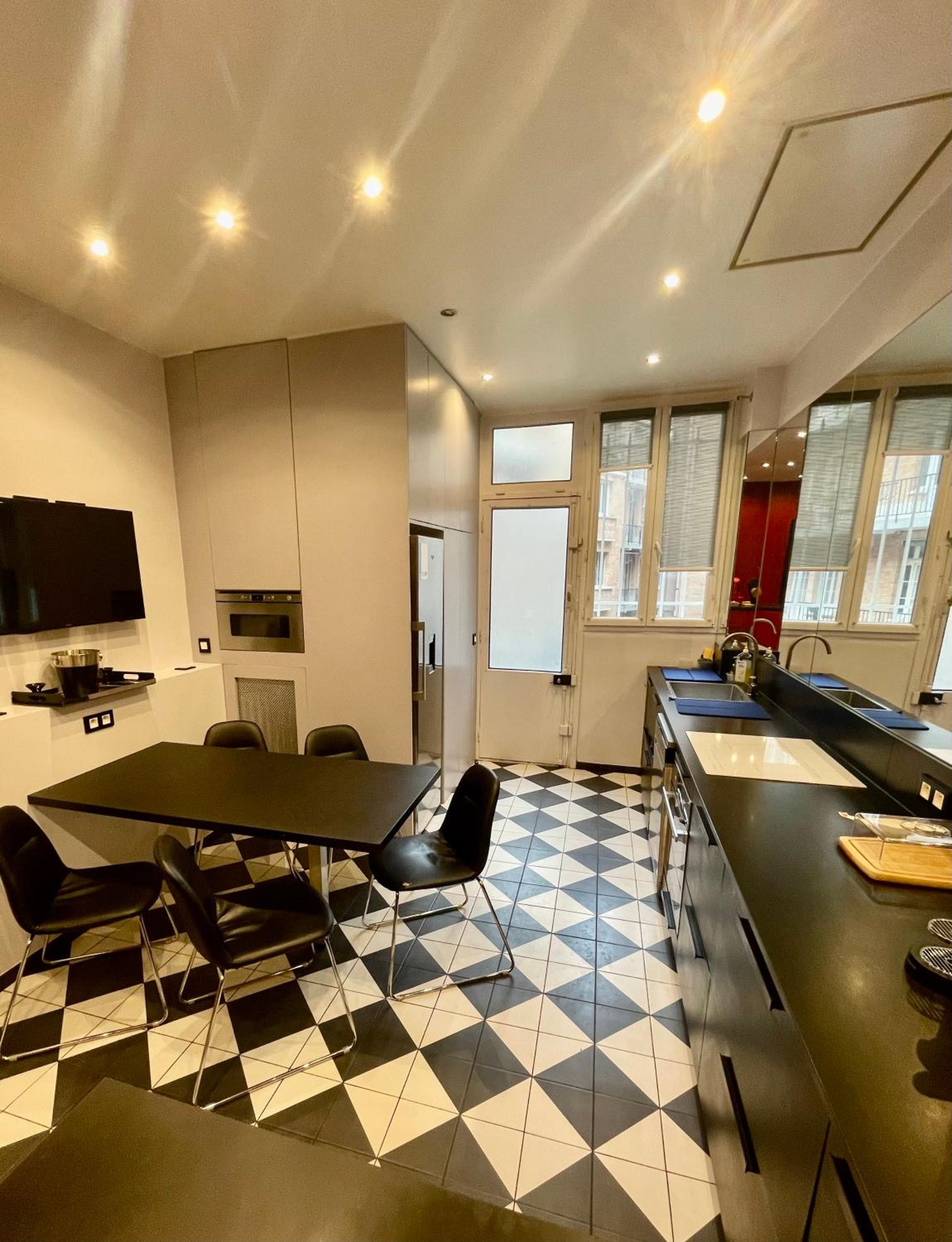 Luxury apartment Times Square district