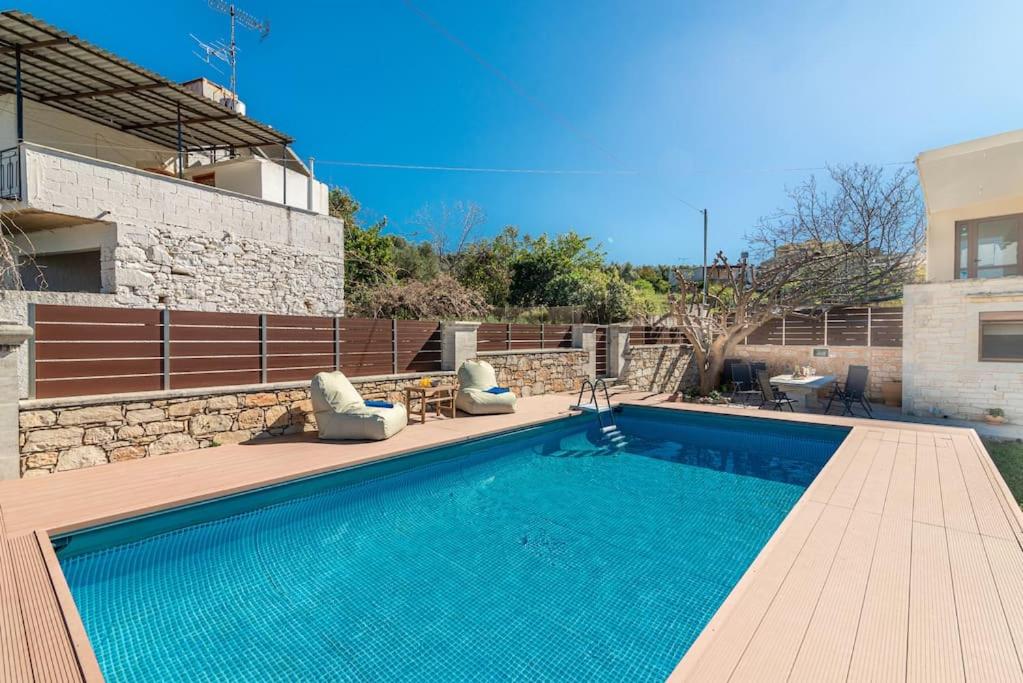 Stone Villa Alfa with private pool view 4