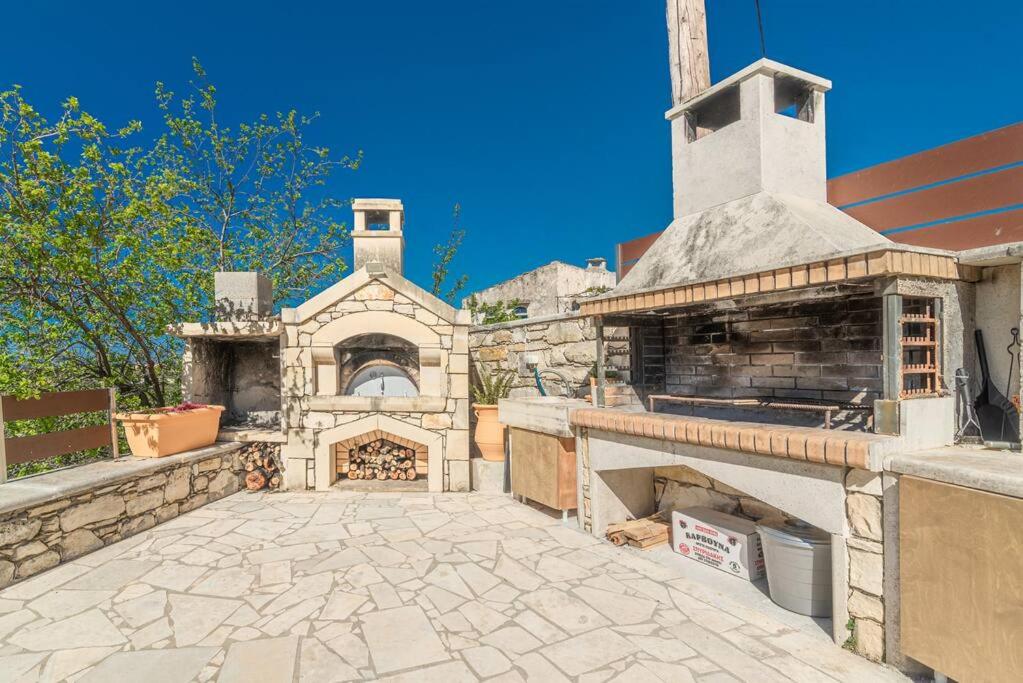 Stone Villa Alfa with private pool view 5