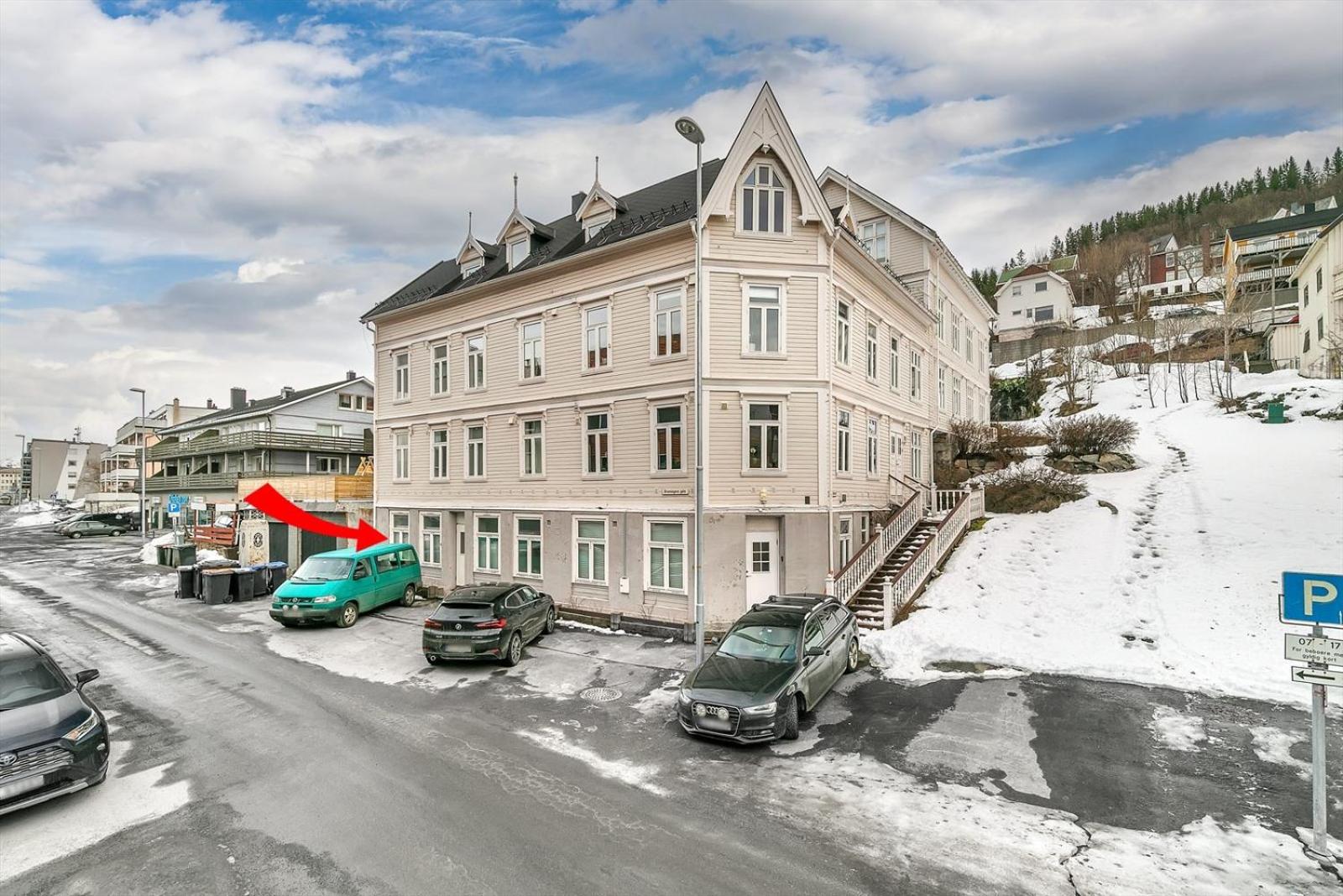 Central Narvik Apt W Workspace walk to city d14d