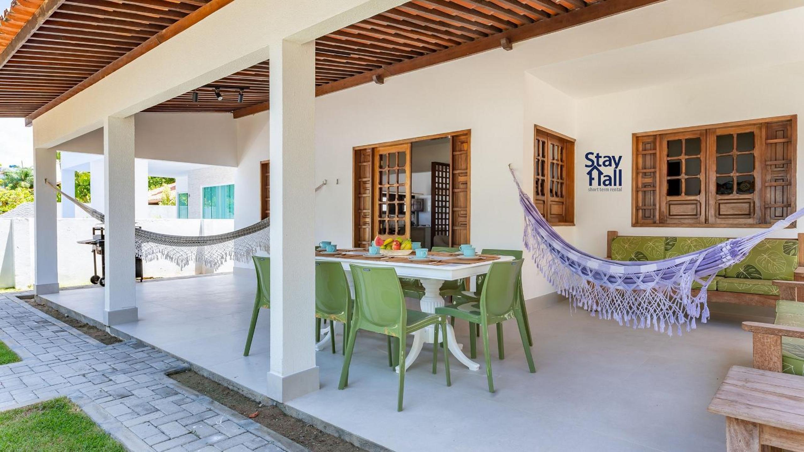 Bela Casa-5qts+Piscina-Condom. BeiraMar-SH088