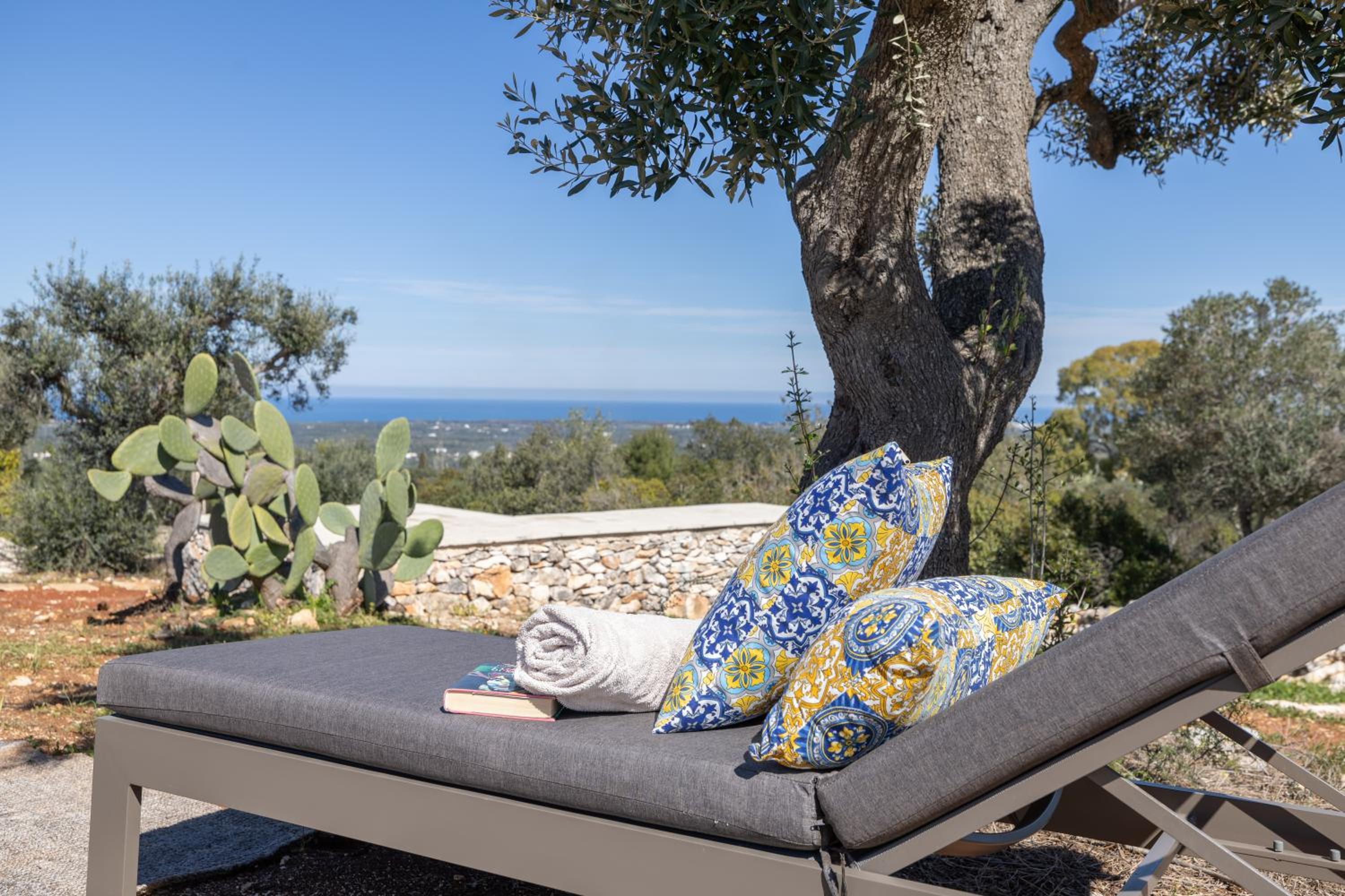 Trullo con vista mare e piscina riscaldata view 5