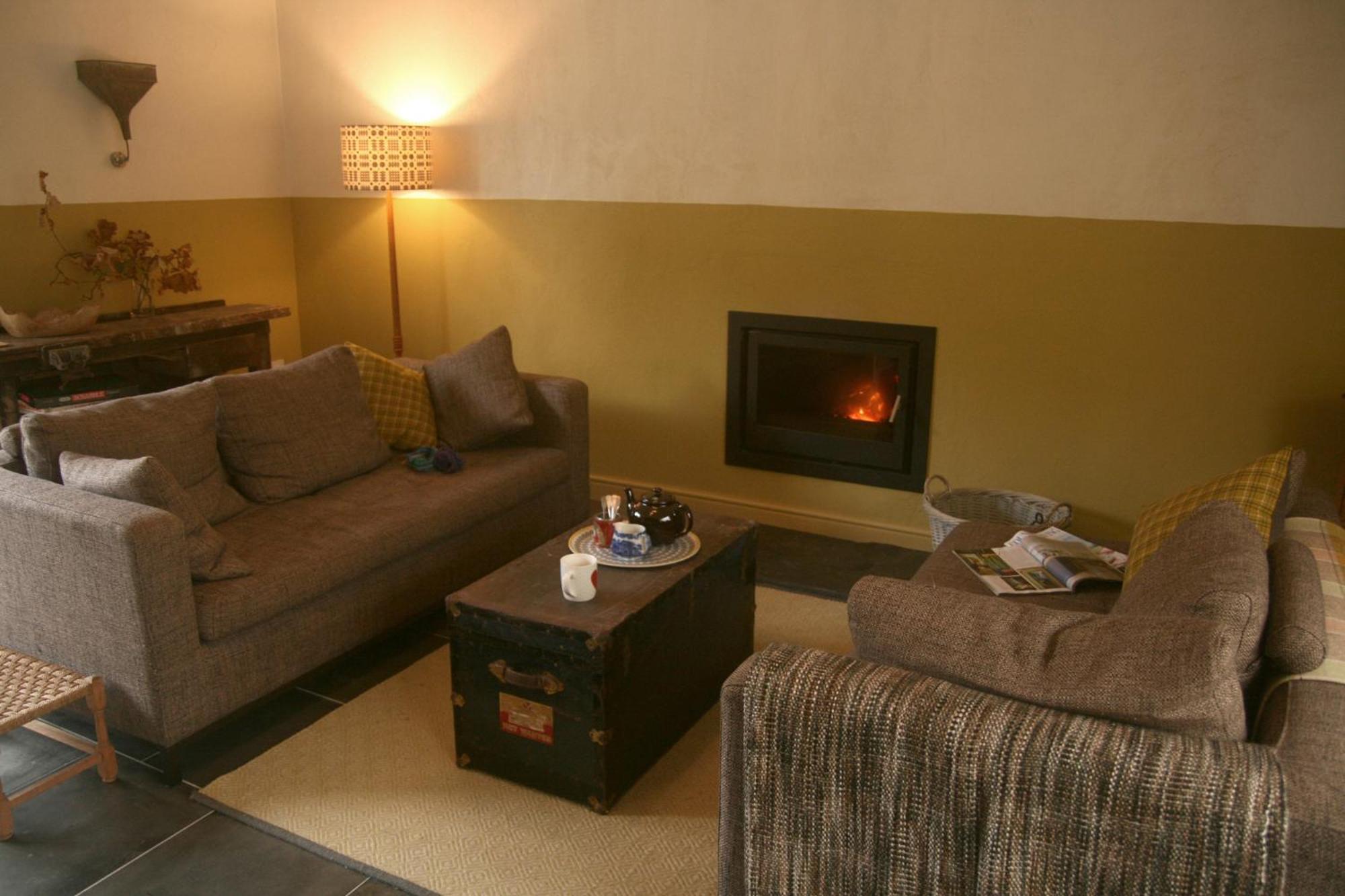 Creatively converted barn in accessible rural spot