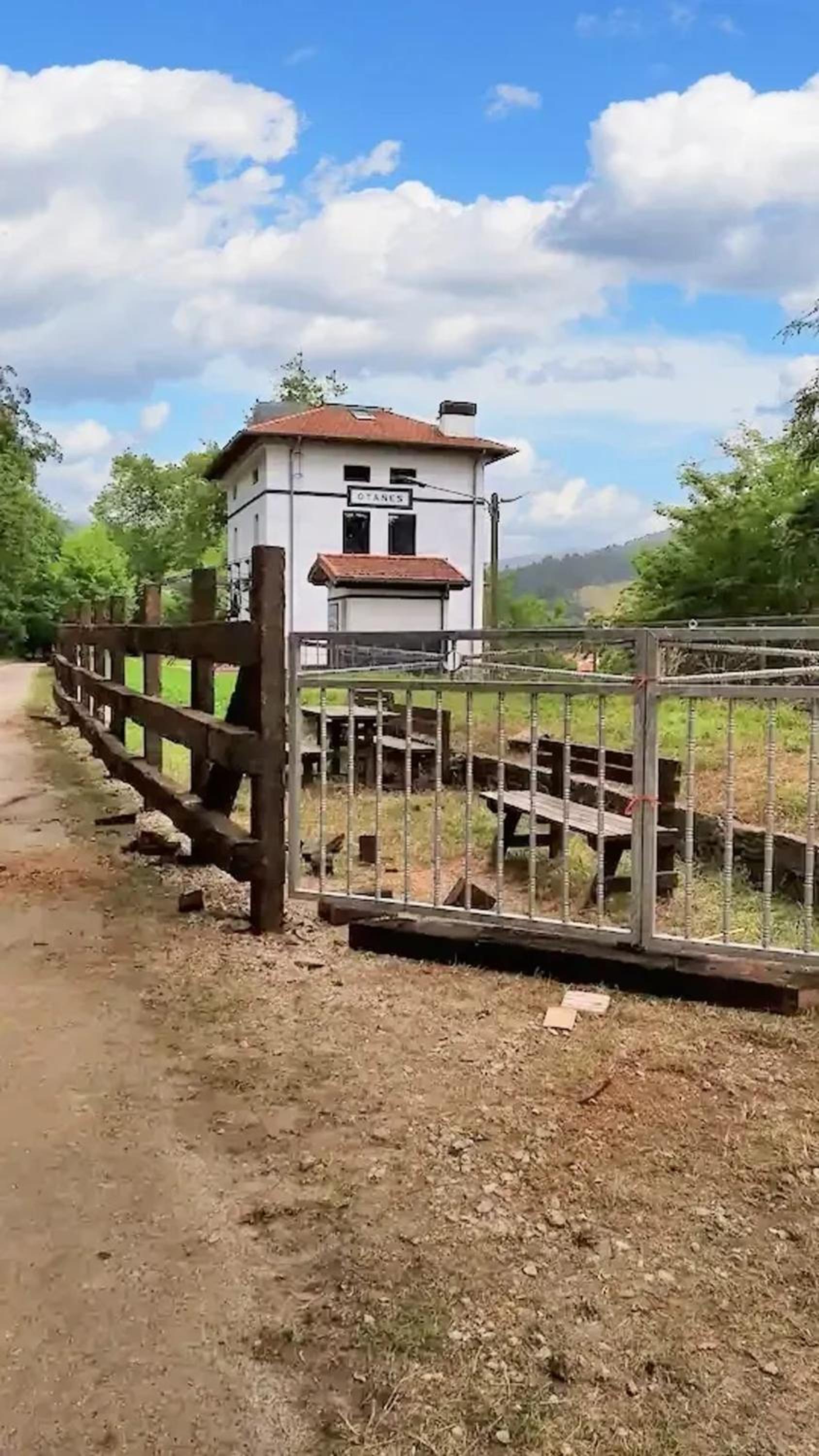 Family House near Otañes with Mountain View