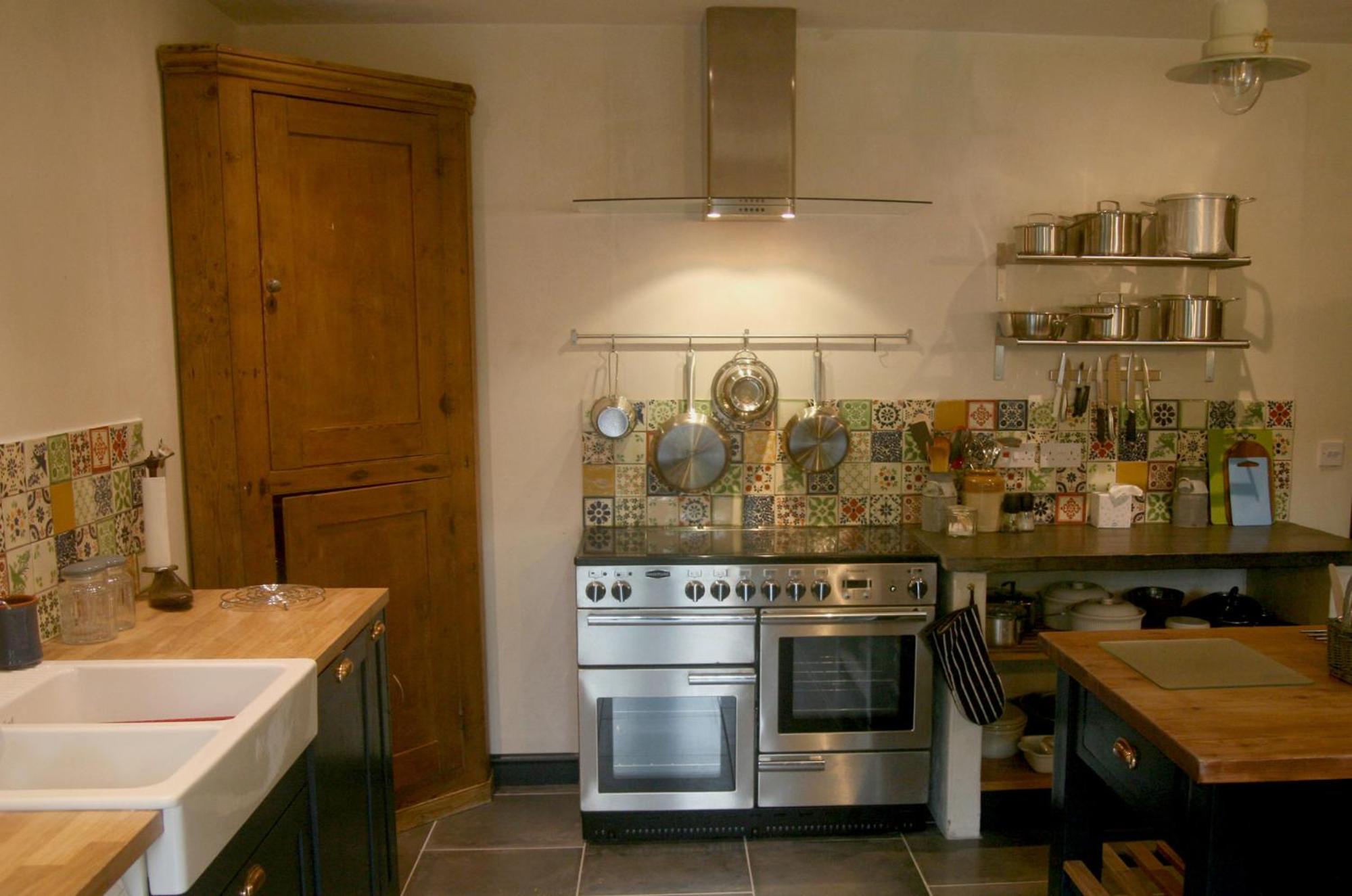 Creatively converted barn in accessible rural spot