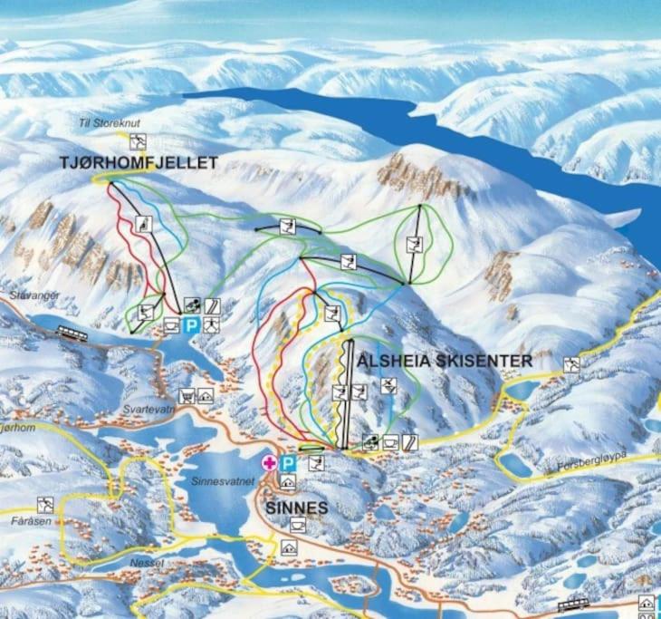Sjarmerende leilighet i Sirdal