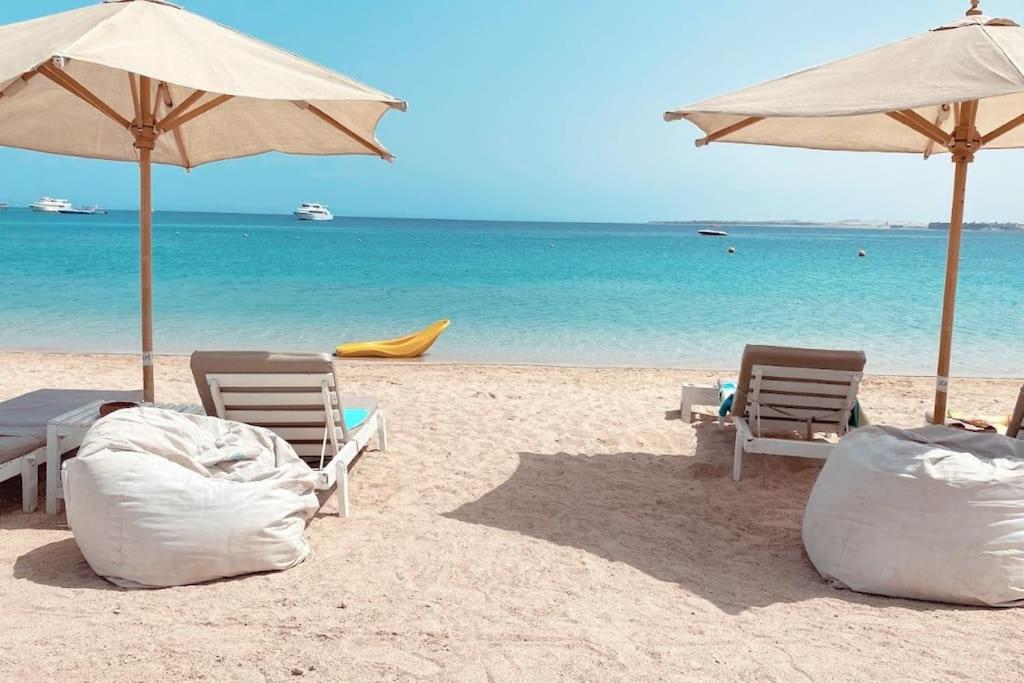 Stunning Pool View 1bed Private Beach Access, Veranda Sahl Hasheesh view 5