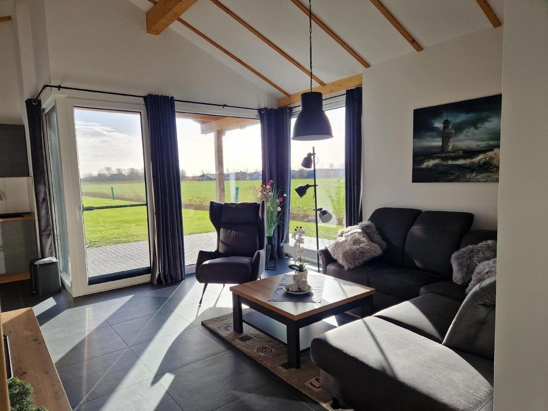 Ferienhaus mit Wiesenblick und Waschmaschine - b44772