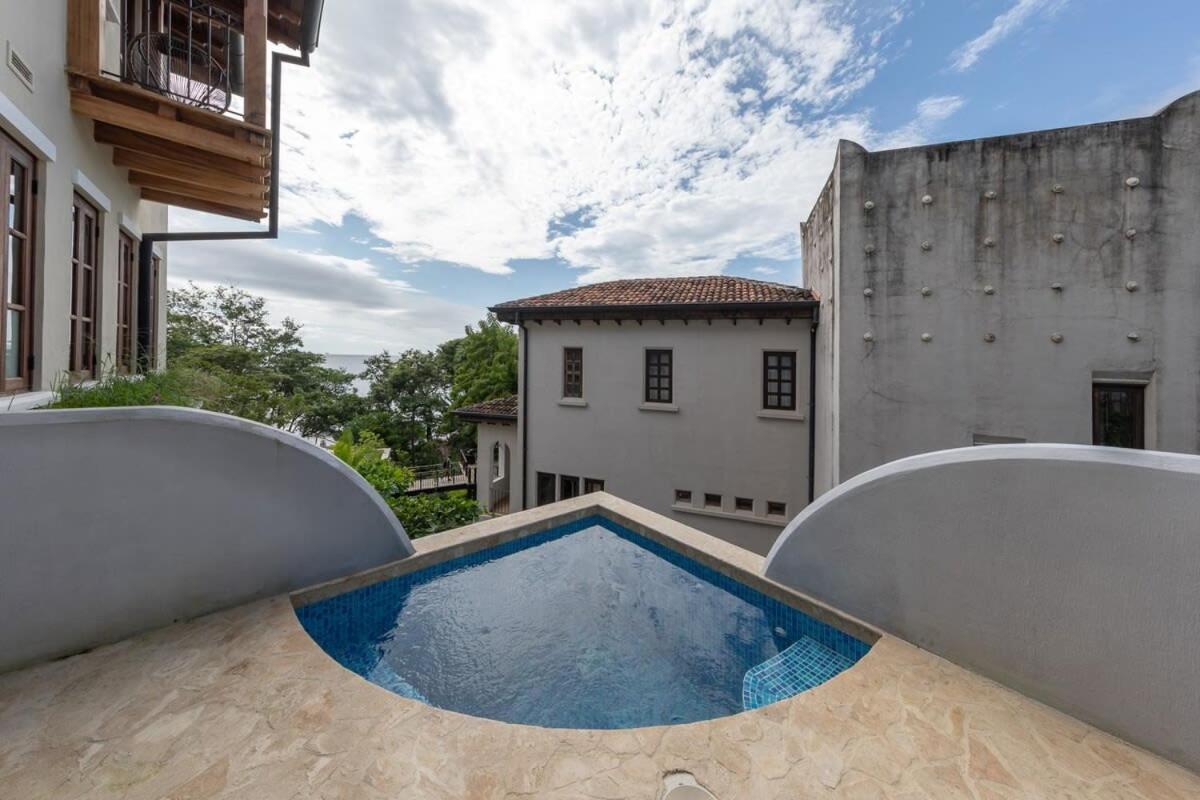 Mediterranean-Style Villa with a Private Plunge Pool, Ocean Views, and Exclusive Beach Club Access