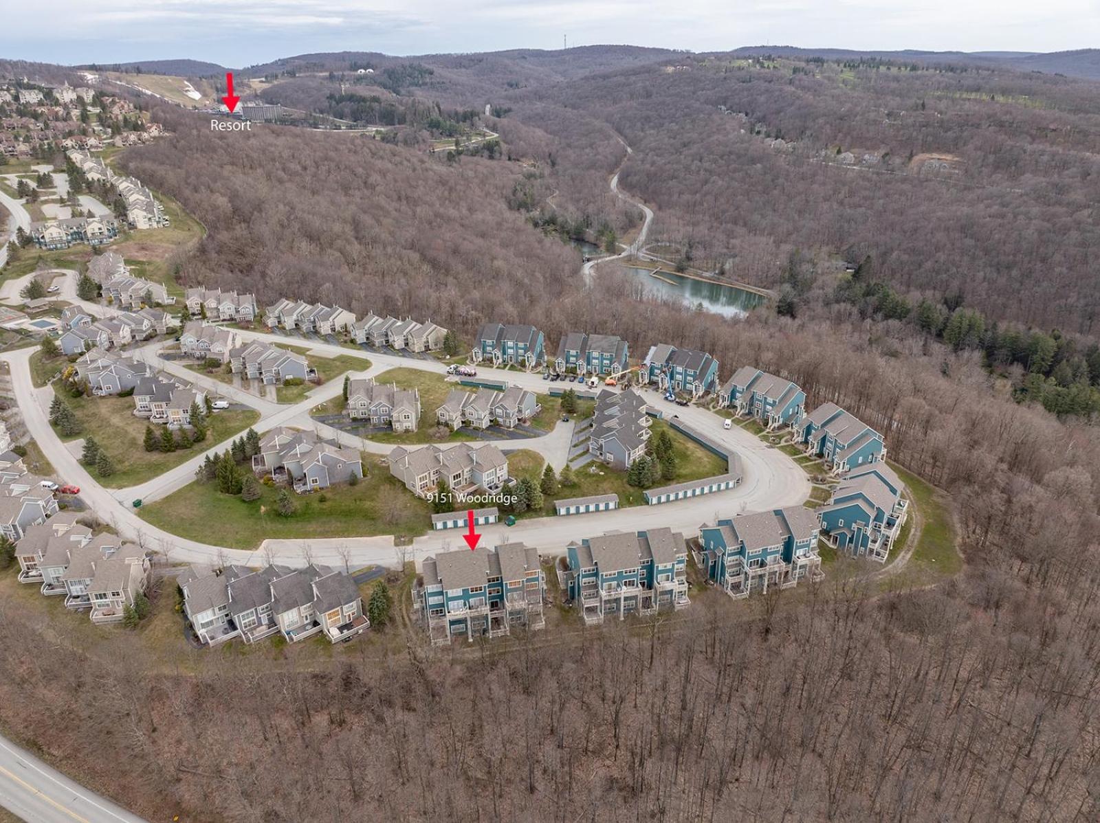 Seven Springs Woodridge 4 Bedroom Premium Condo, Deck with Mountain Views condo