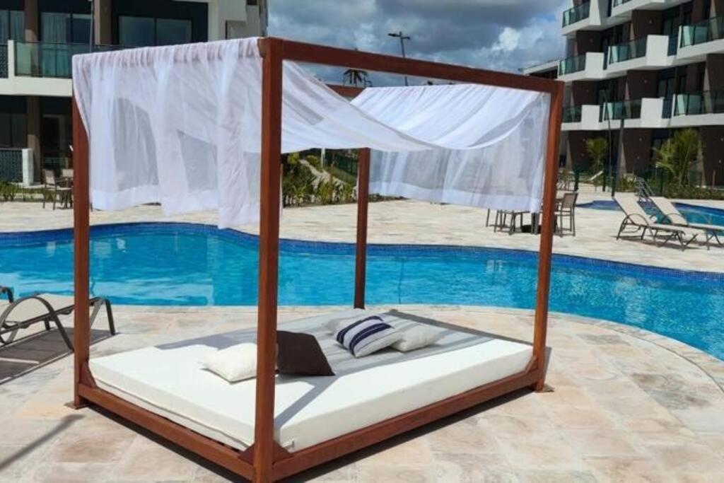 Studio de Alto Padrão em Muro Alto (Térreo) - Makia Beach A017
