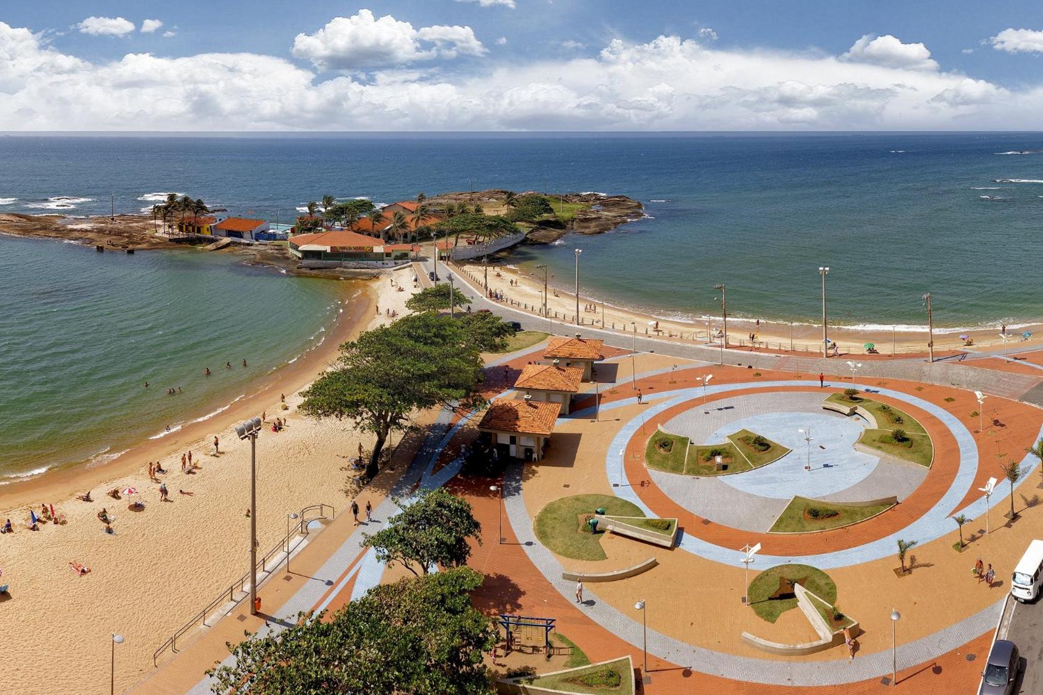 2 Quartos com Elevador, Varanda e Garagem na praia de Guarapari