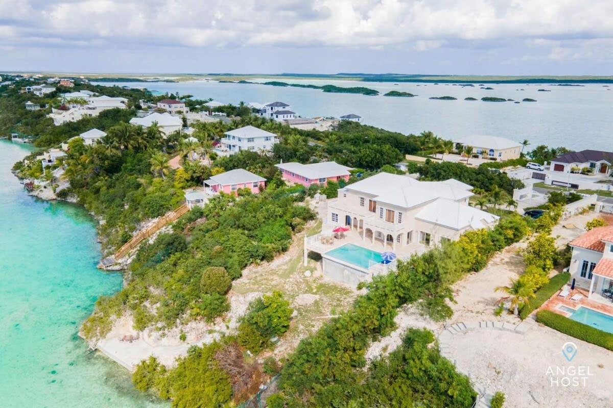 Breathtaking Chalk Sound Private Pool Sunset Villa view 4