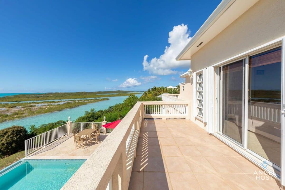 Breathtaking Chalk Sound Private Pool Sunset Villa view 5