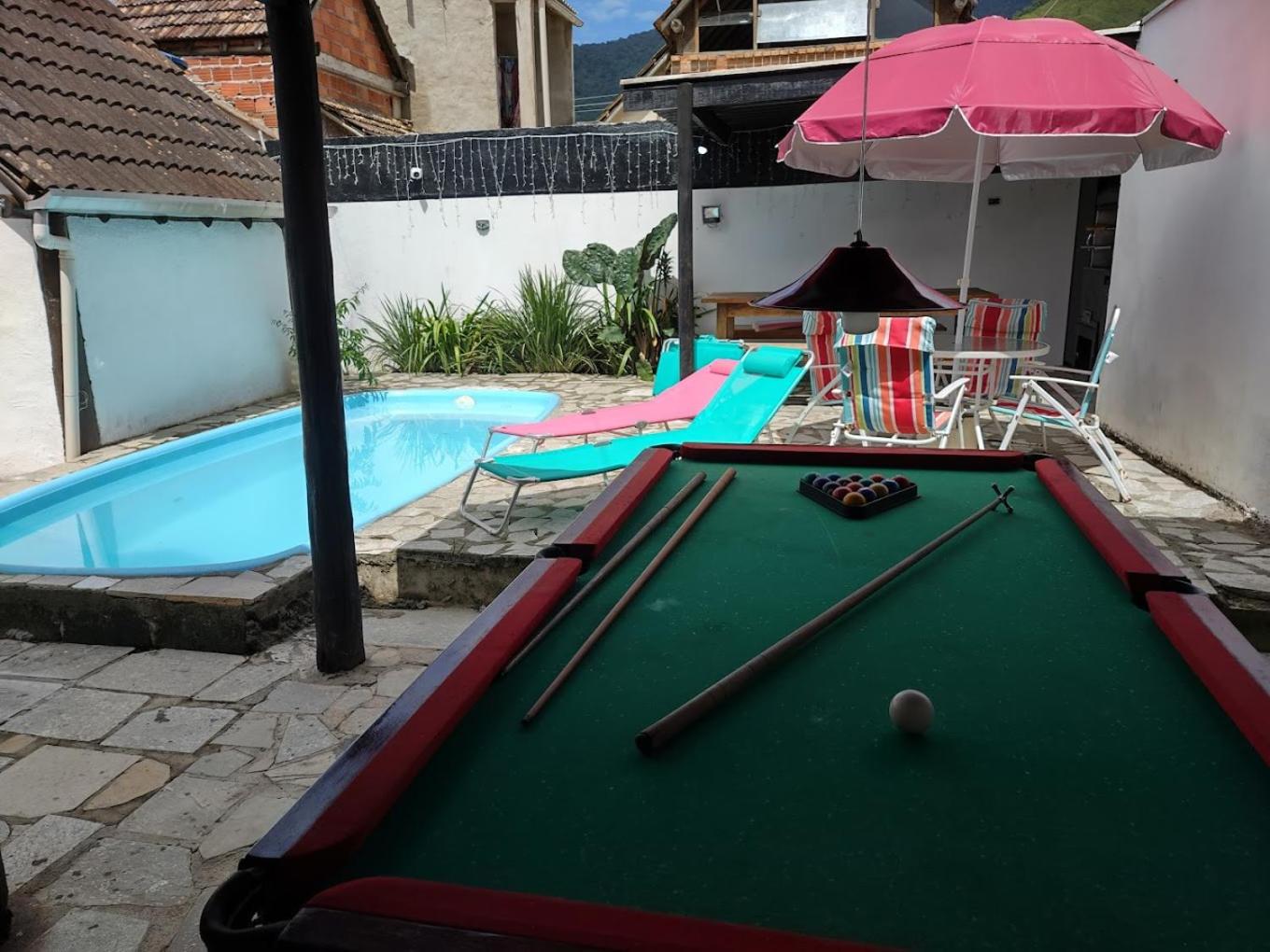Praia Piscina Bilhar Churrasqueira