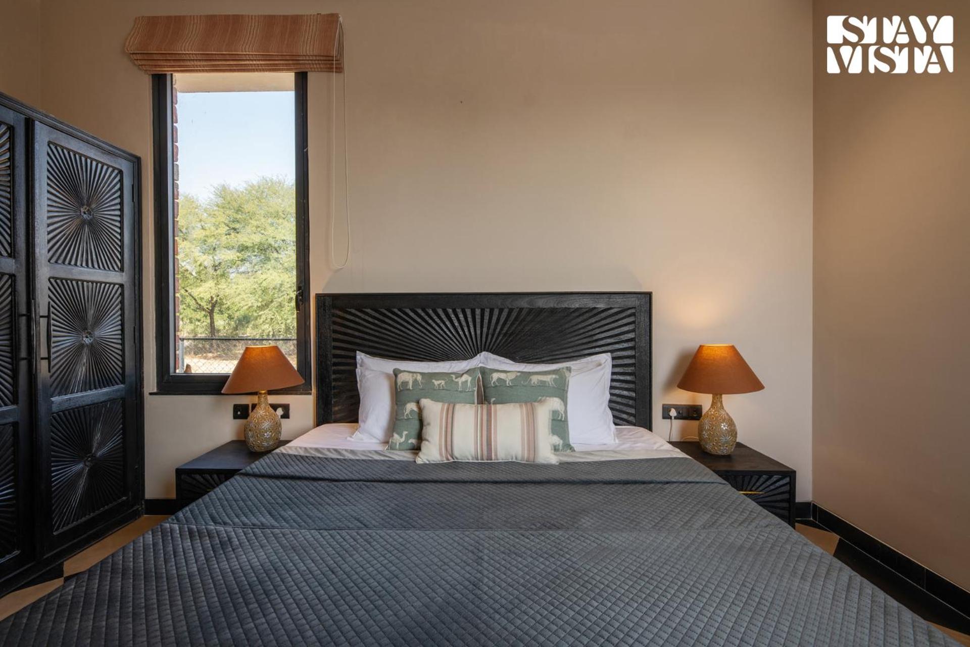 StayVista's Kachnaar Villa with Lawn, Terrace & Indoor-Outdoor Games view 5