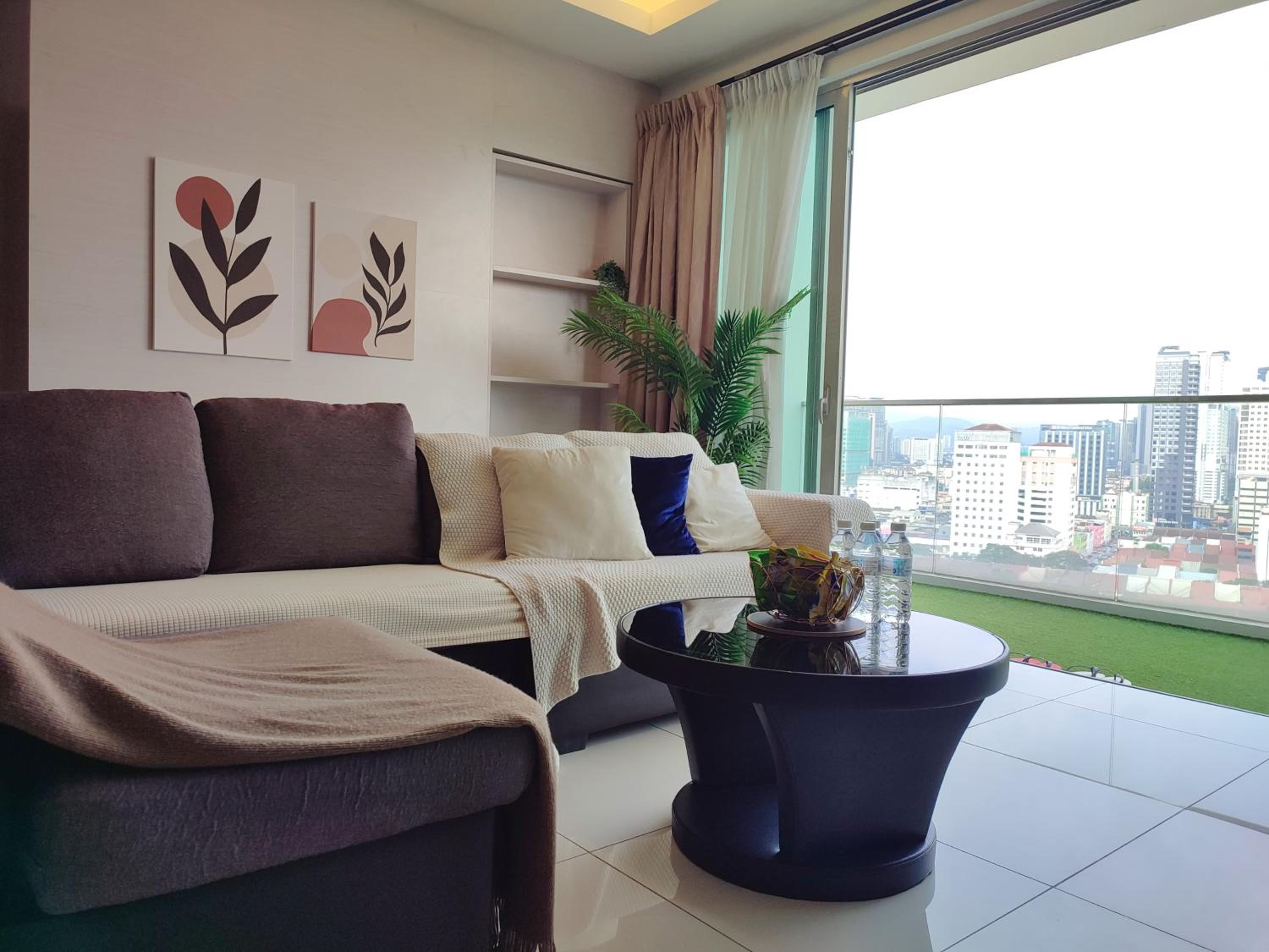 【K.L】 Cozy Balcony 2 Bedroom KLCC view