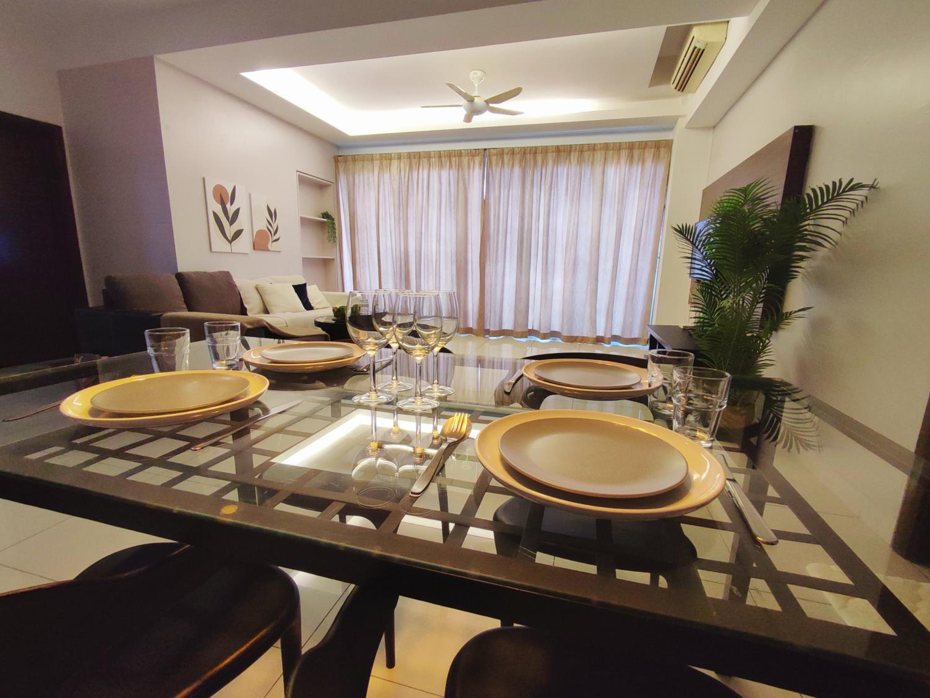 【K.L】 Cozy Balcony 2 Bedroom KLCC view