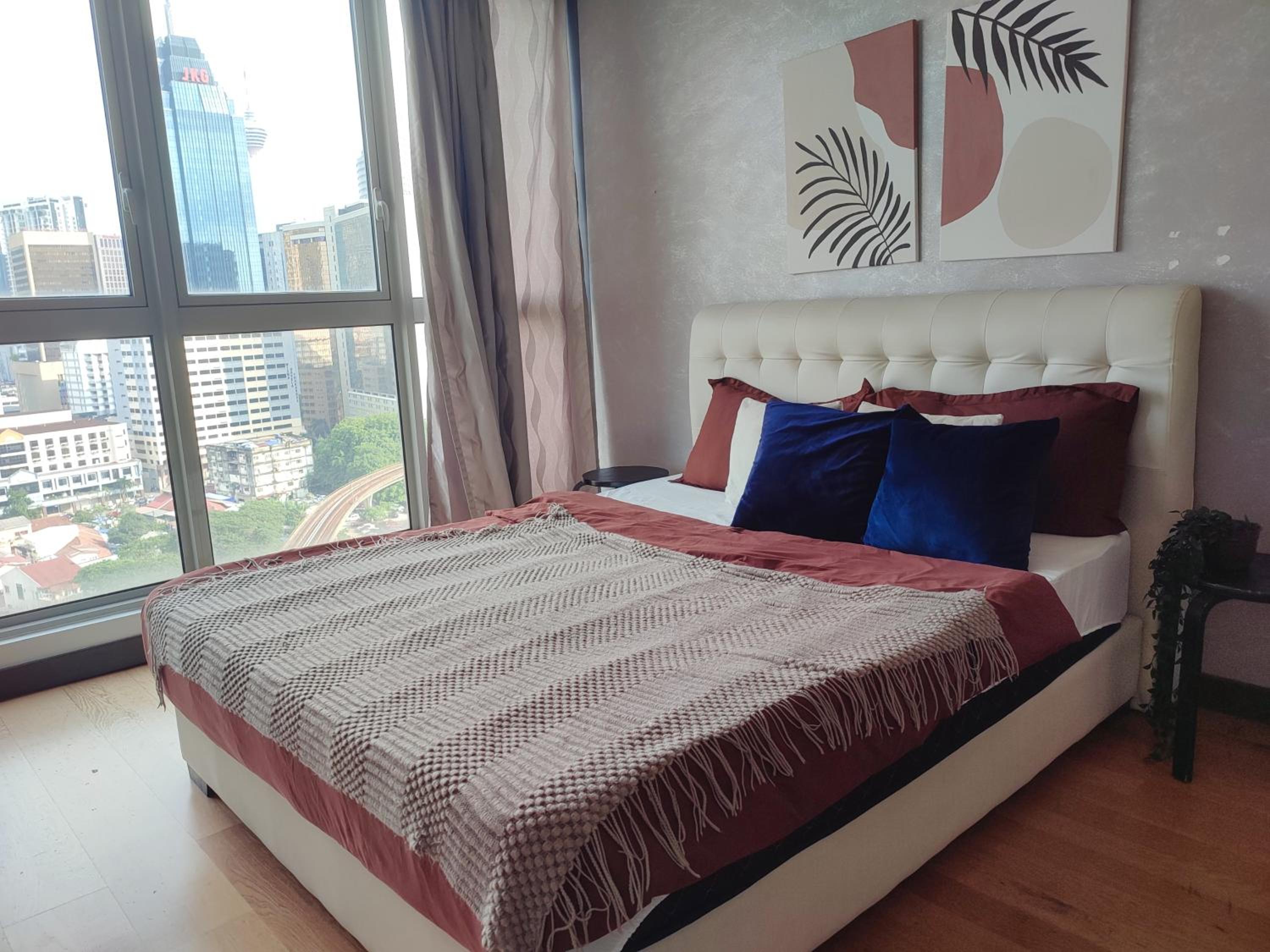 【K.L】 Cozy Balcony 2 Bedroom KLCC view