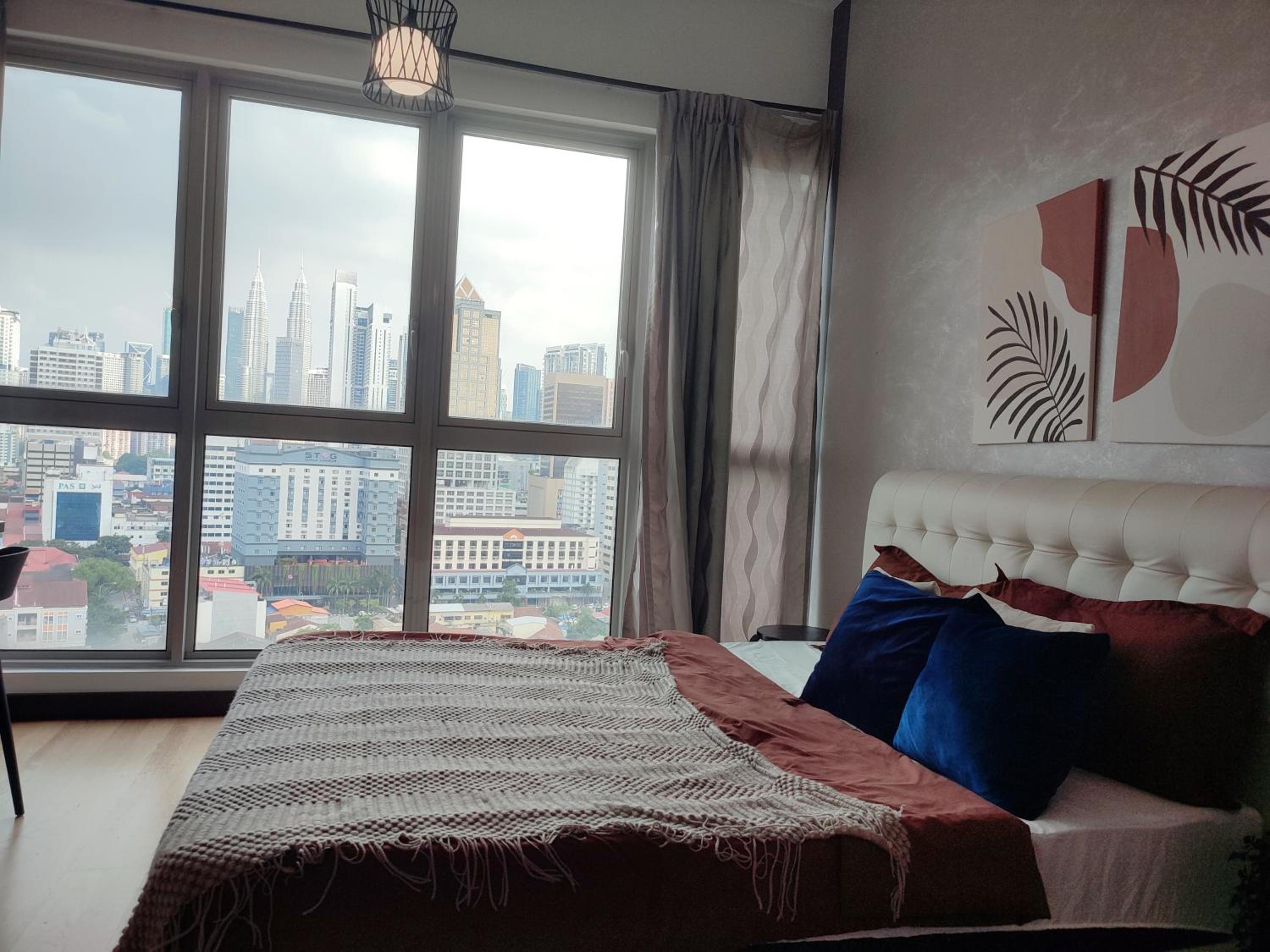 【K.L】 Cozy Balcony 2 Bedroom KLCC view