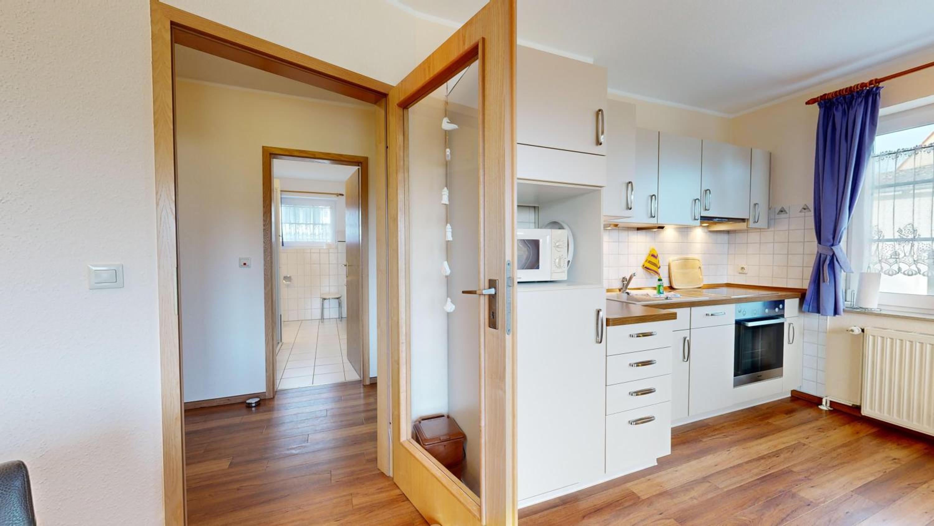 Ferienhaus Möwe, 2 Schlafzimmer, Balkon in Lancken Granitz
