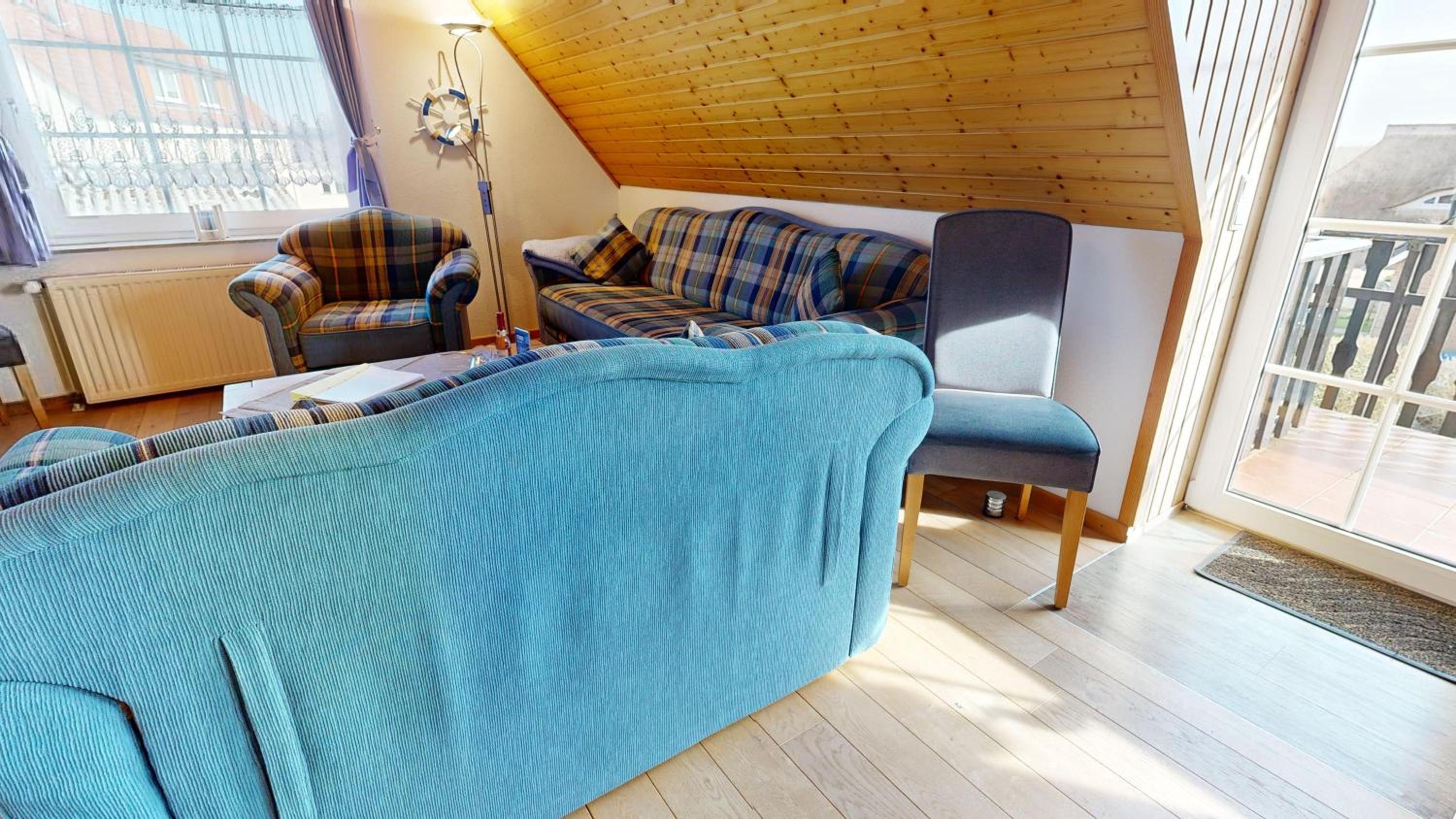 Ferienhaus Möwe, 2 Schlafzimmer, Balkon in Lancken Granitz