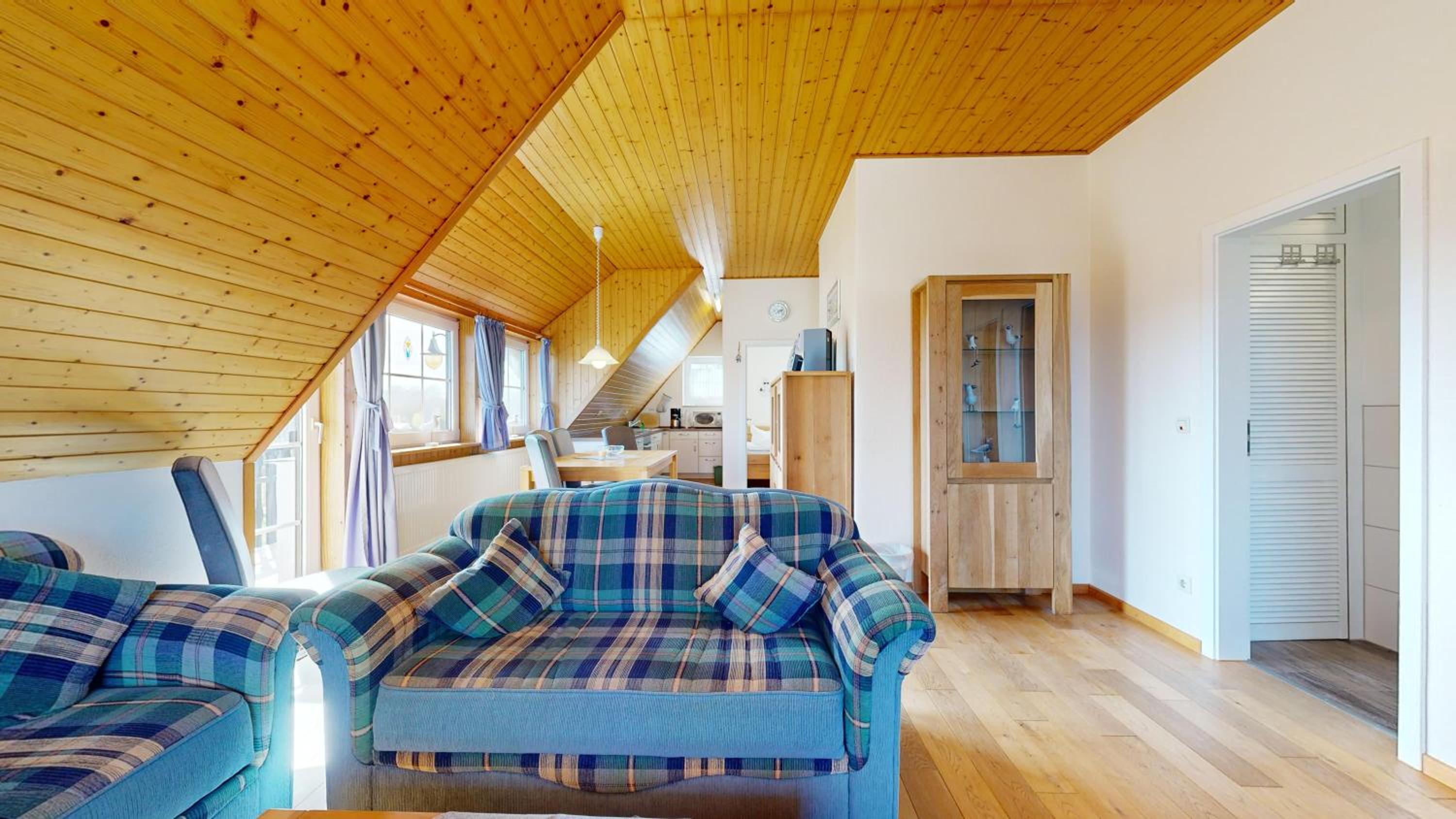Ferienhaus Möwe, 2 Schlafzimmer, Balkon in Lancken Granitz