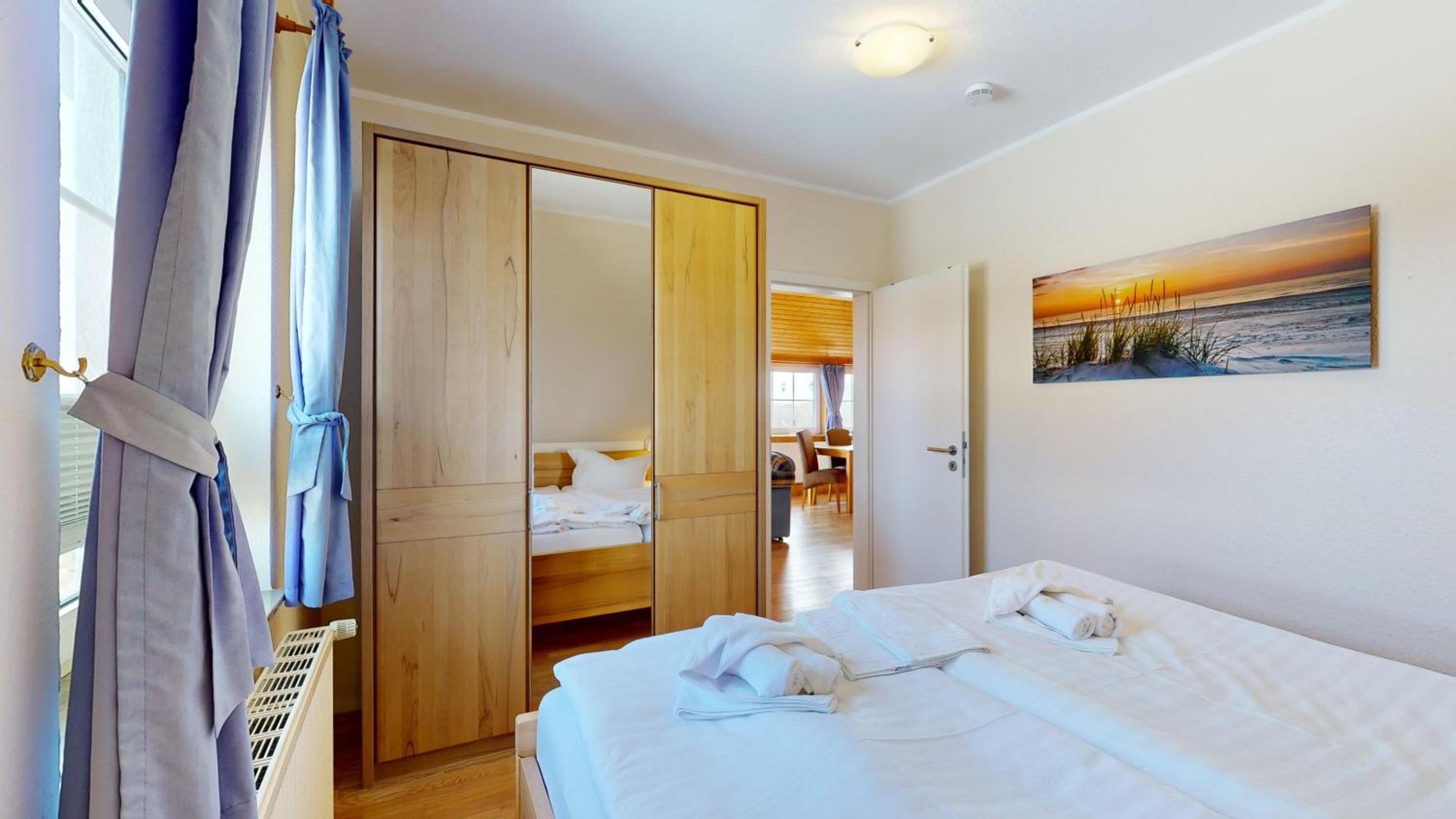 Ferienhaus Möwe, 2 Schlafzimmer, Balkon in Lancken Granitz