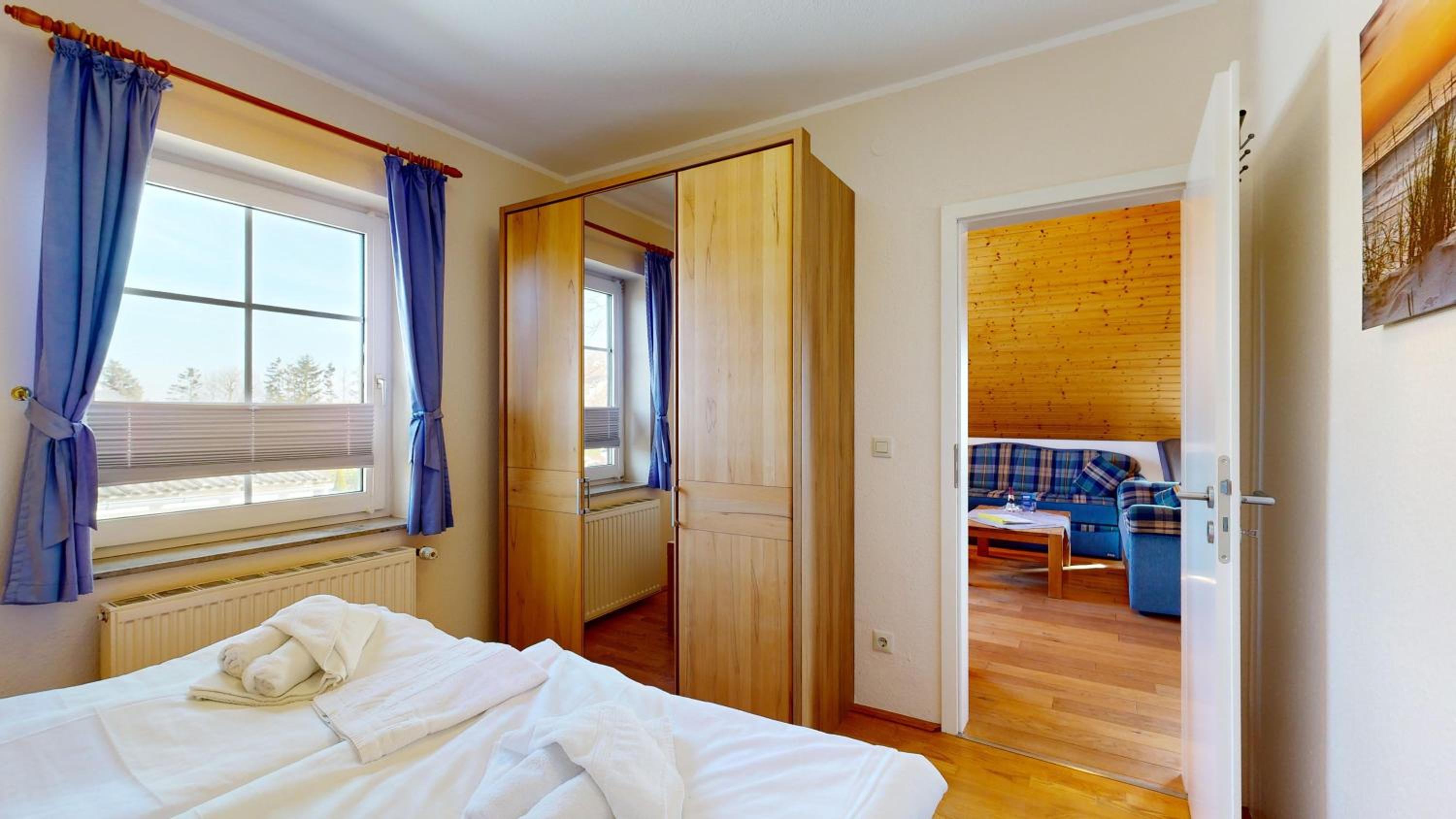 Ferienhaus Möwe, 2 Schlafzimmer, Balkon in Lancken Granitz