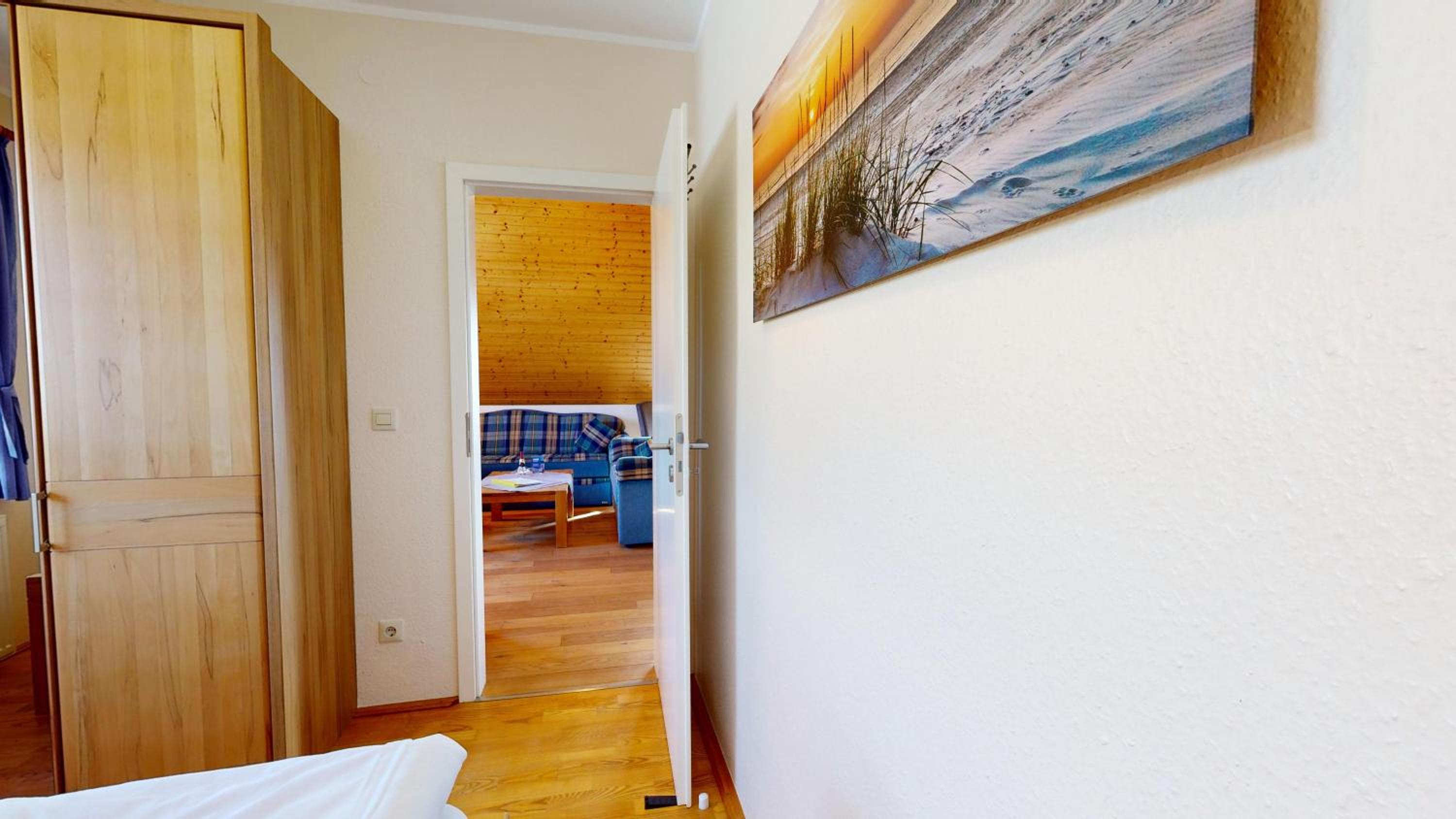Ferienhaus Möwe, 2 Schlafzimmer, Balkon in Lancken Granitz