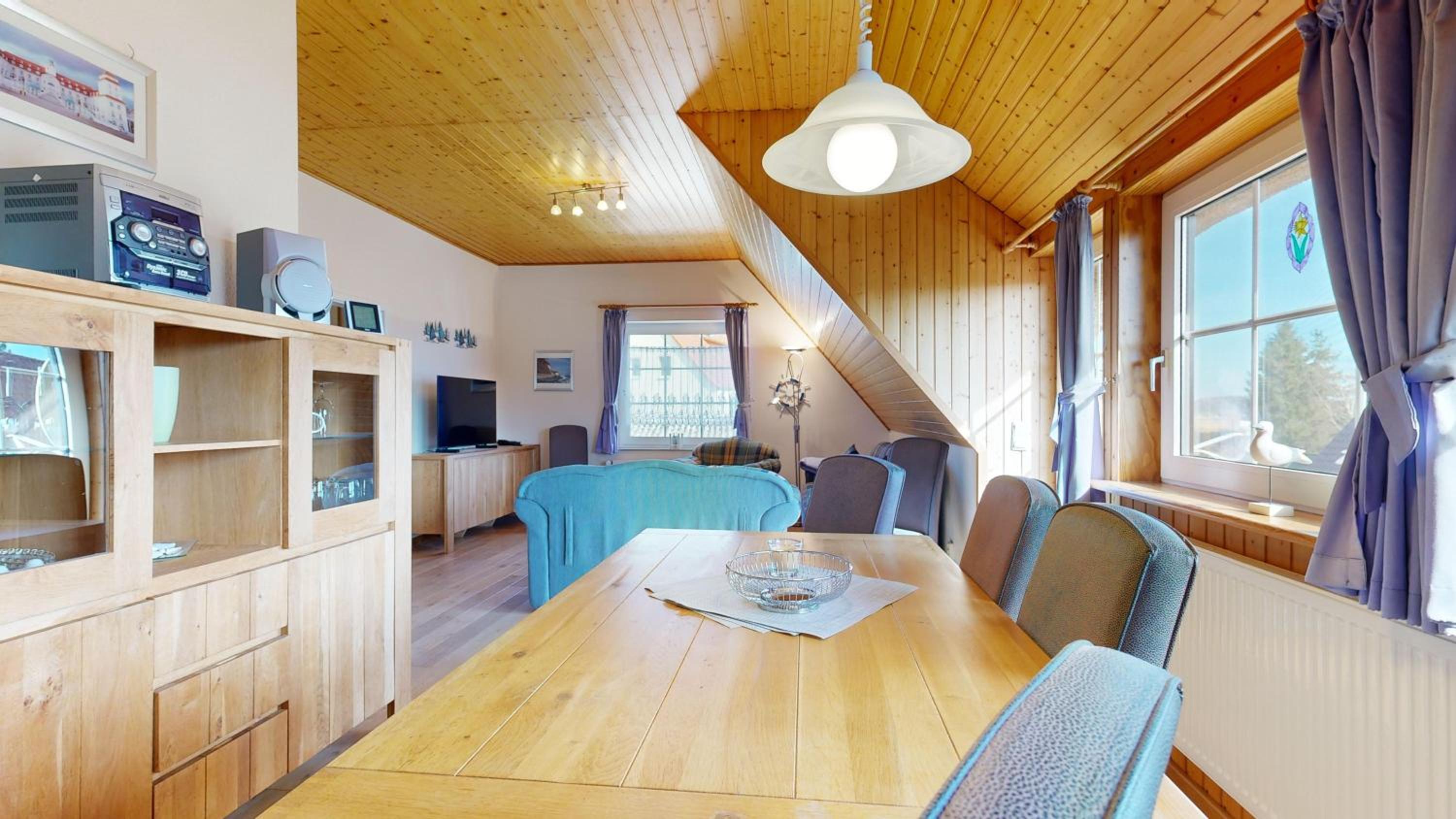 Ferienhaus Möwe, 2 Schlafzimmer, Balkon in Lancken Granitz