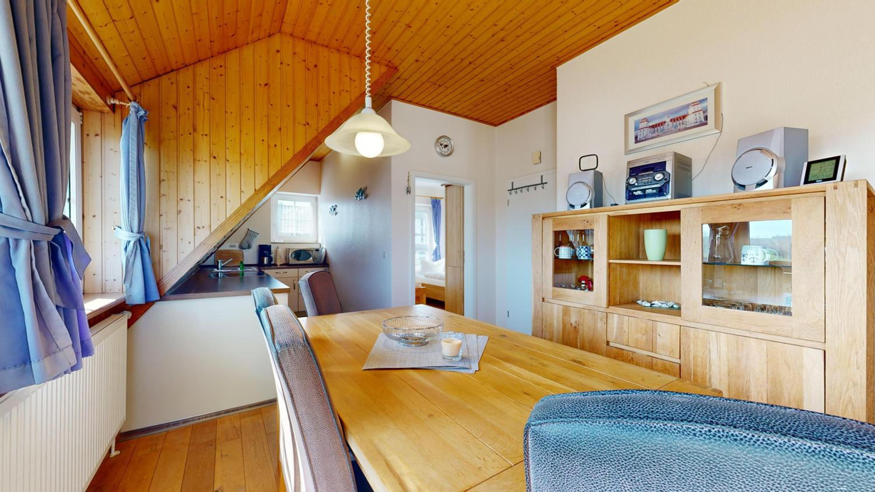 Ferienhaus Möwe, 2 Schlafzimmer, Balkon in Lancken Granitz