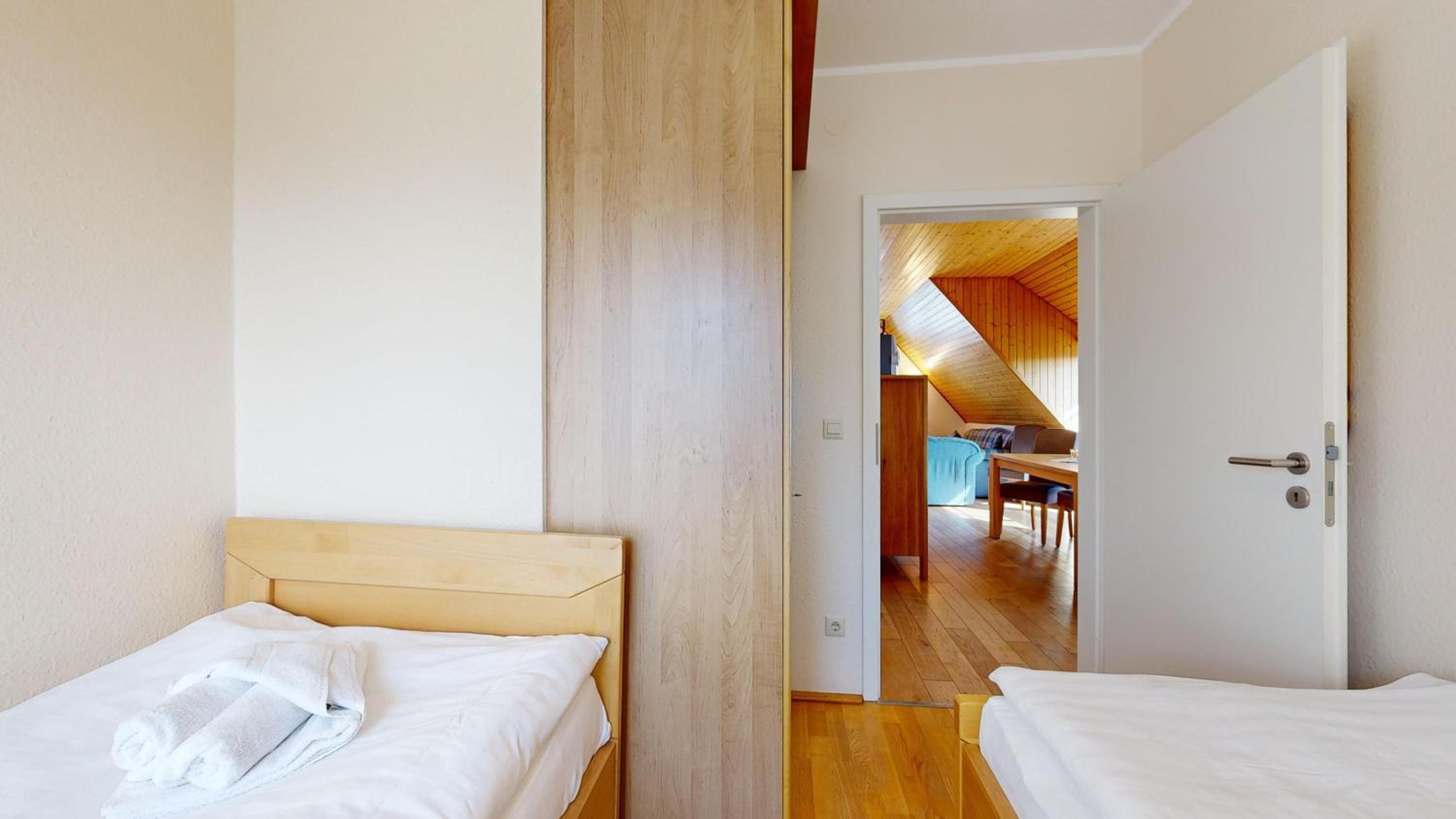 Ferienhaus Möwe, 2 Schlafzimmer, Balkon in Lancken Granitz