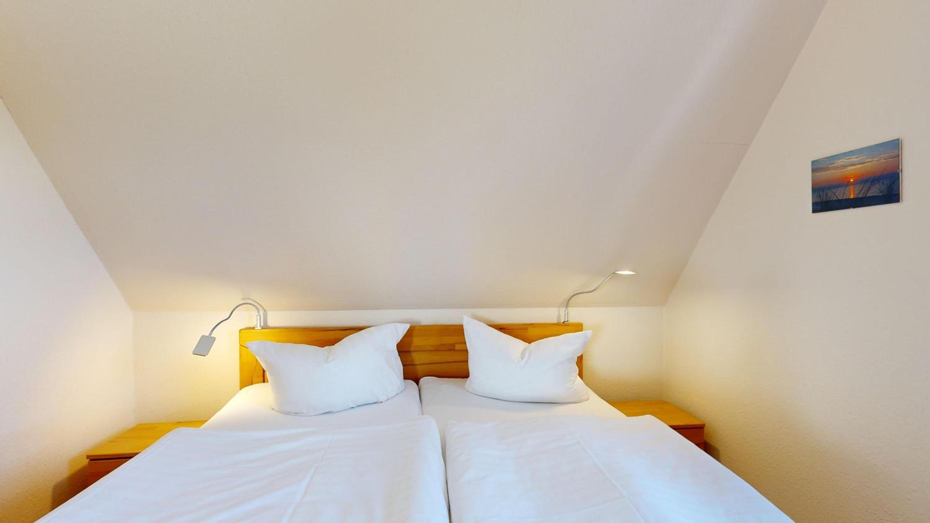 Ferienhaus Möwe, 2 Schlafzimmer, Balkon in Lancken Granitz