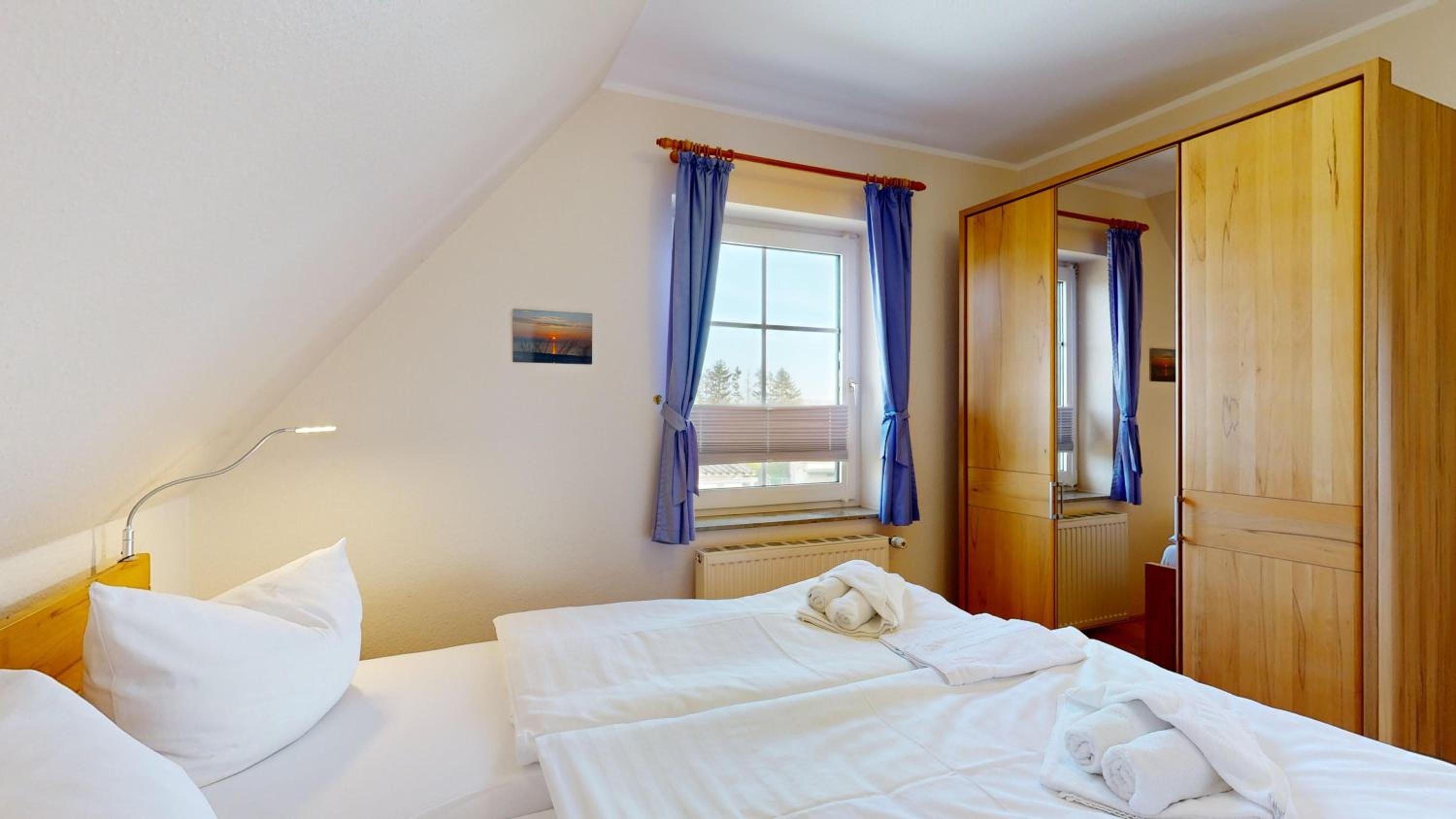 Ferienhaus Möwe, 2 Schlafzimmer, Balkon in Lancken Granitz