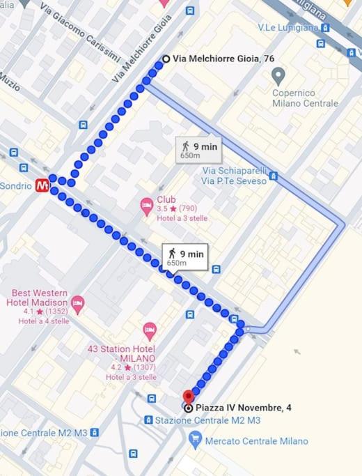 Suite Gioia • vicino Stazione Centrale e Metro