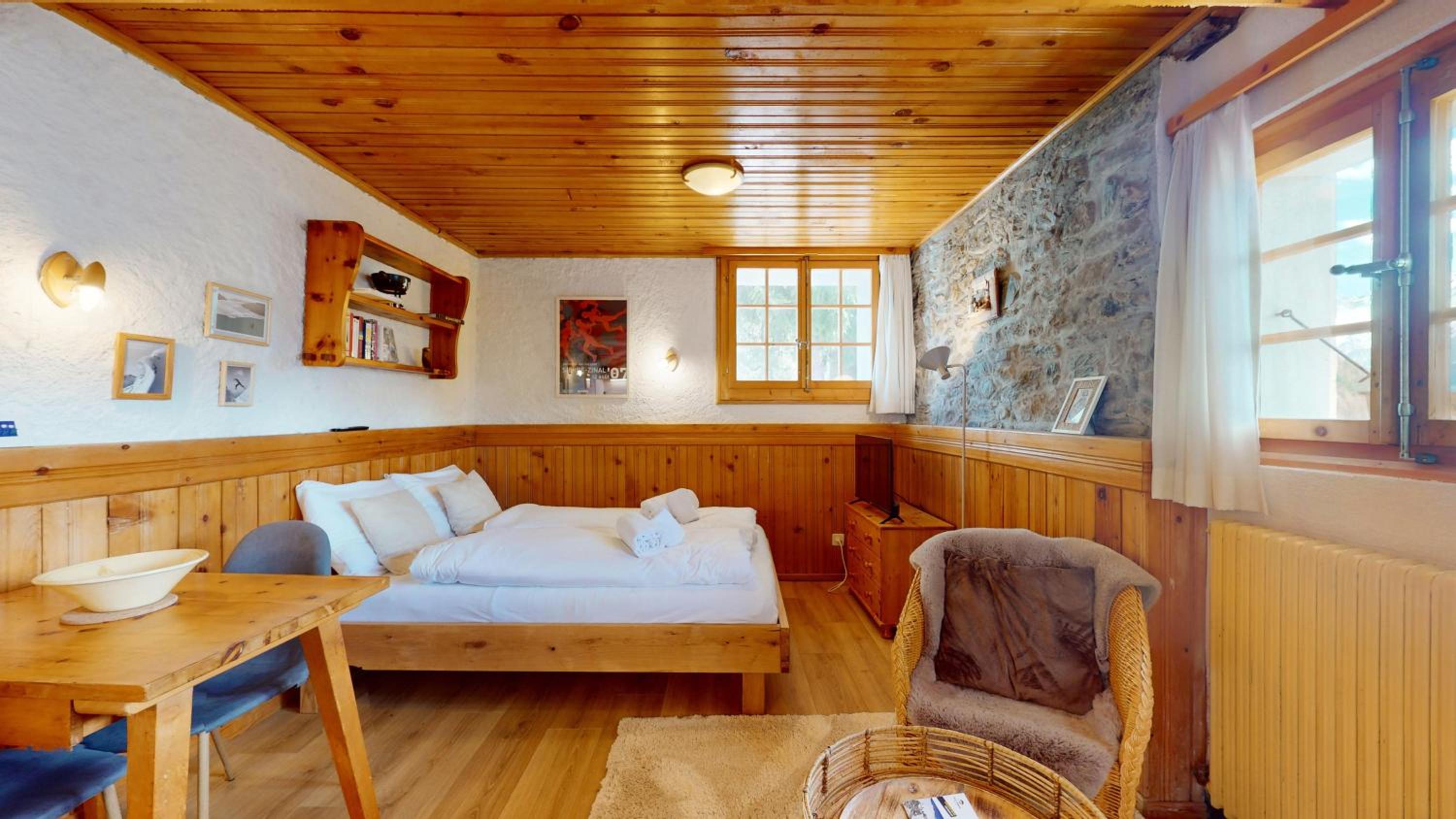 Charming alpine studio in the Val d'Anniviers