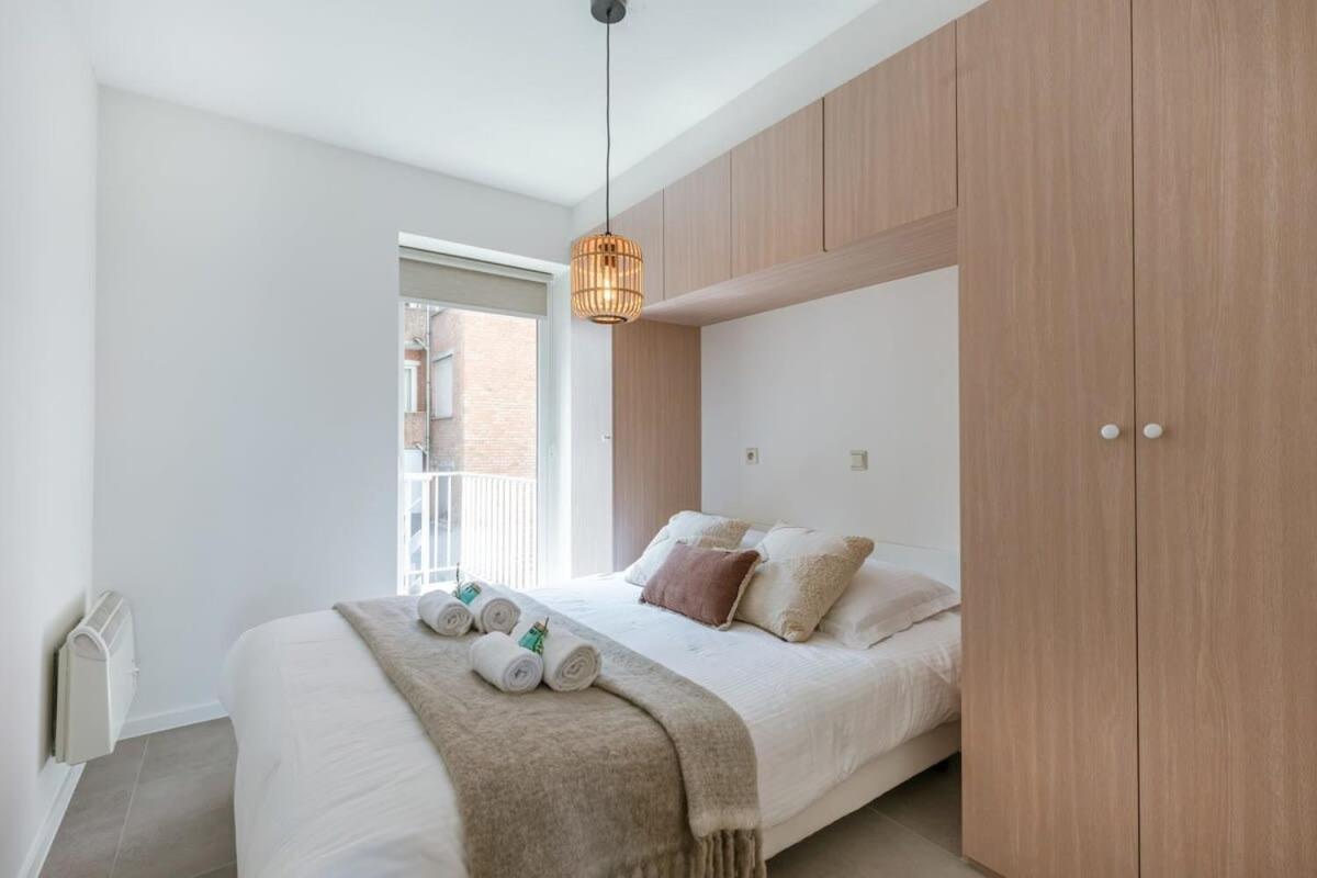 Frontal seaview apartment in Blankenberge