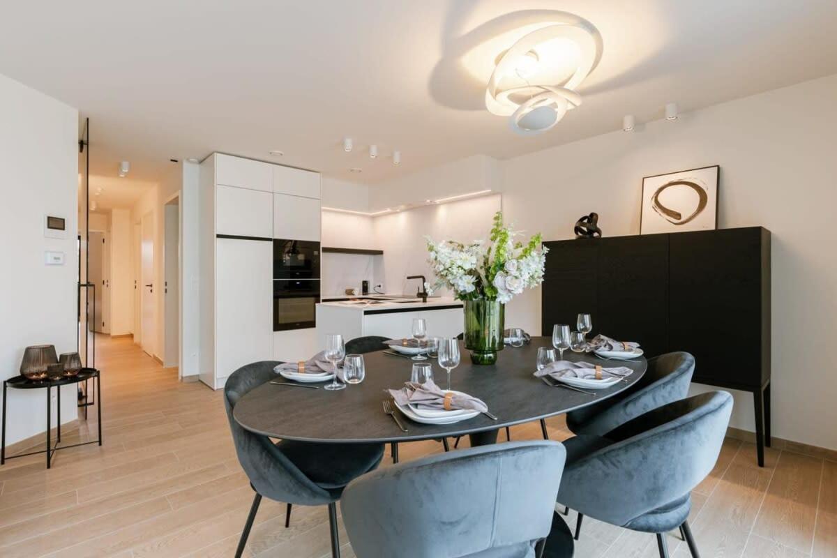 Modern apartment located on the square of De Panne