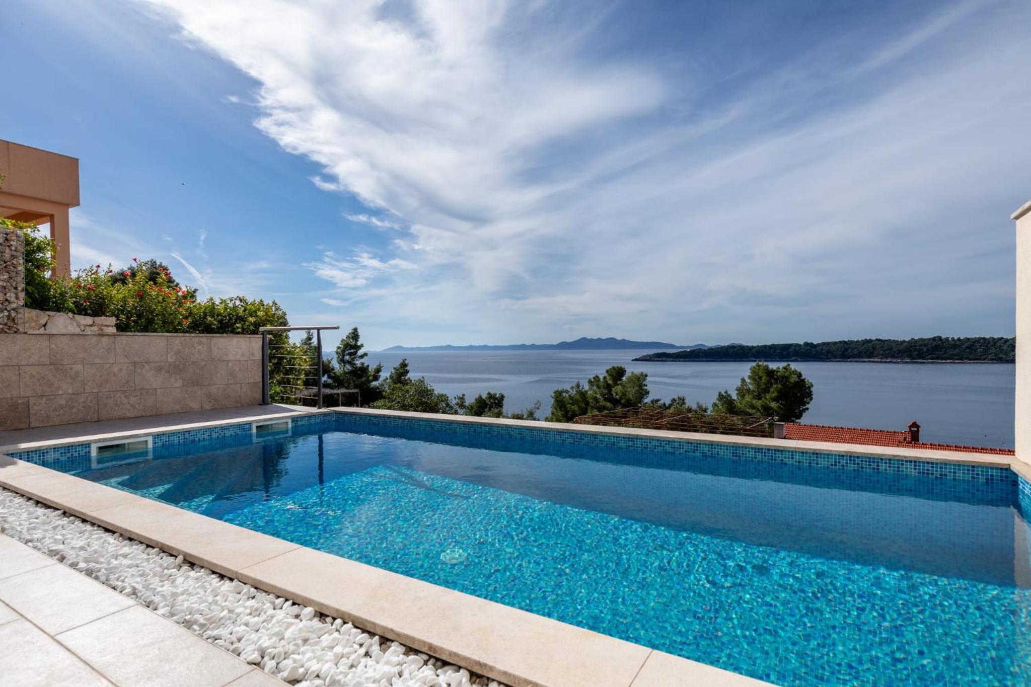 Villa Josip en Prizba — recepcion & lobby