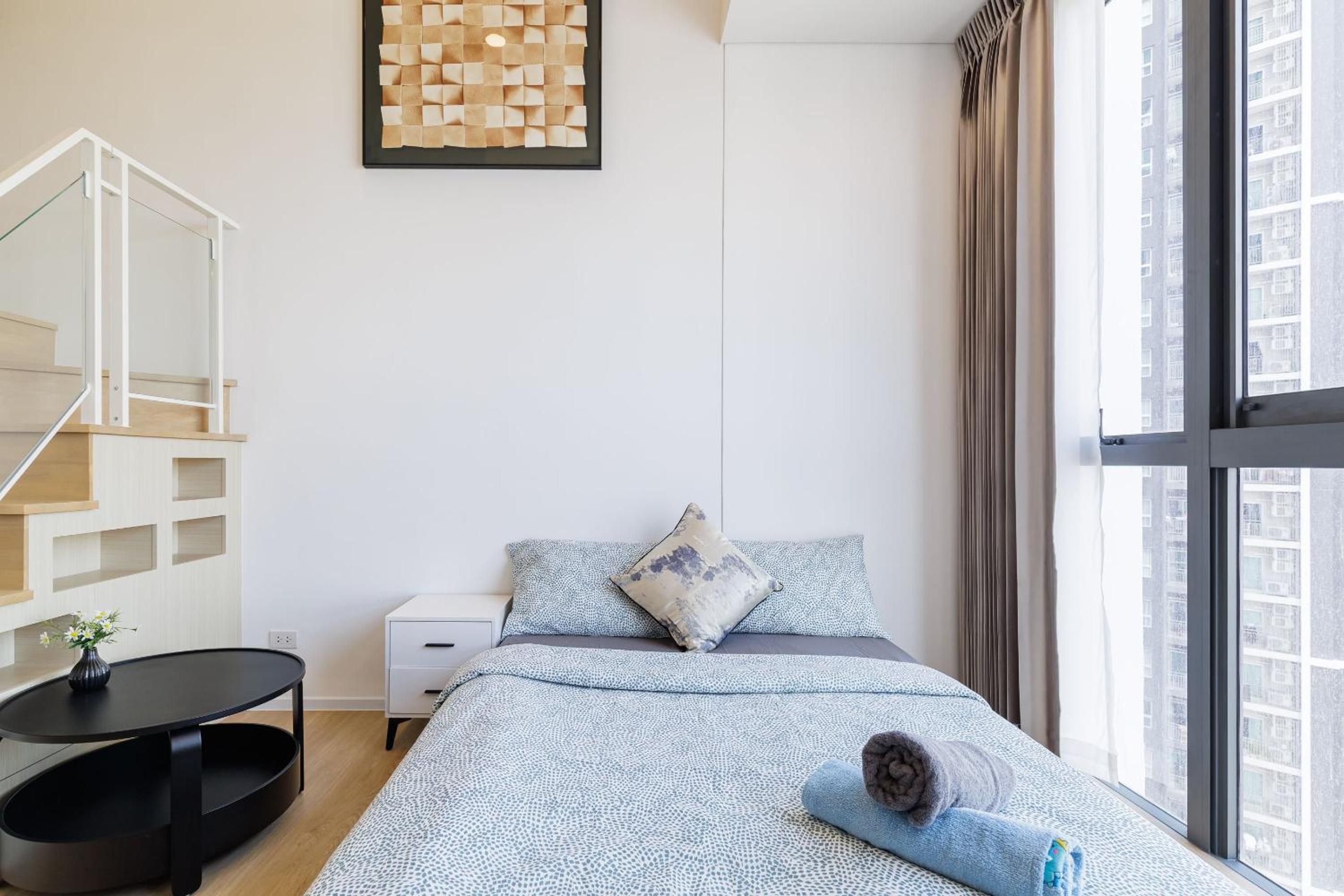 Loft Pool Superior Suite Near jodd Night Market 500mbps Wi-Fi Twin