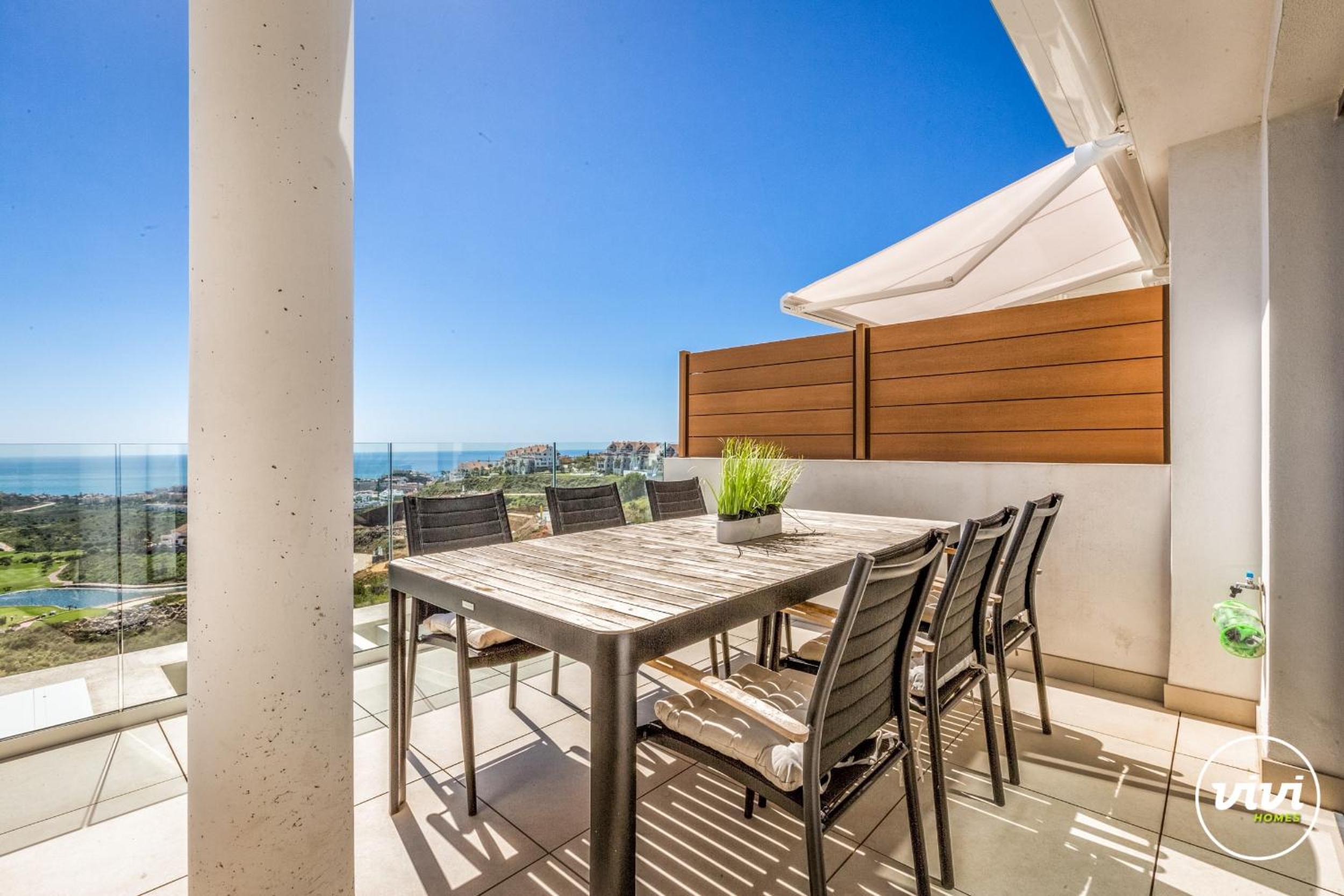 ViVi Homes - The Heights Pool, Gym, Sauna, Terrace & Sea View