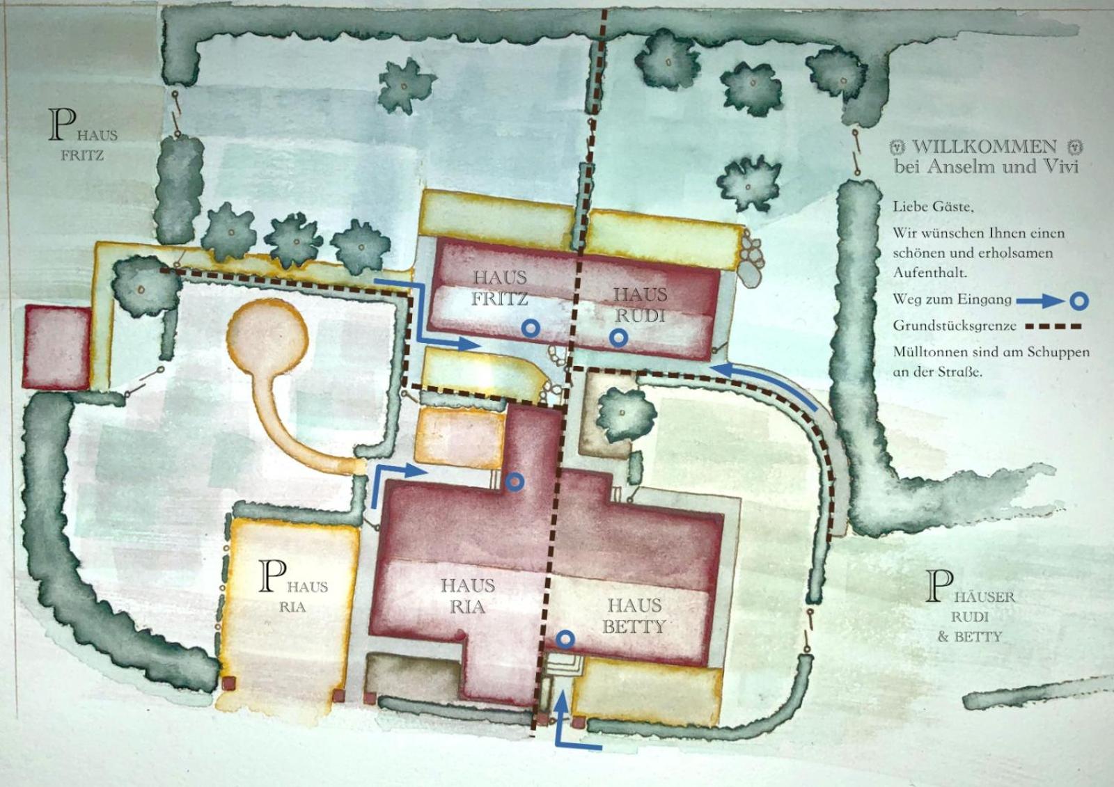 Landhaus mit Garten & Kamin, für Familien & Freunde