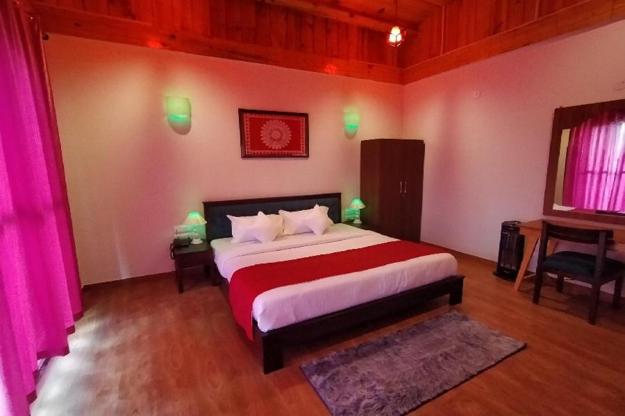 Satine Resort Auli view 2