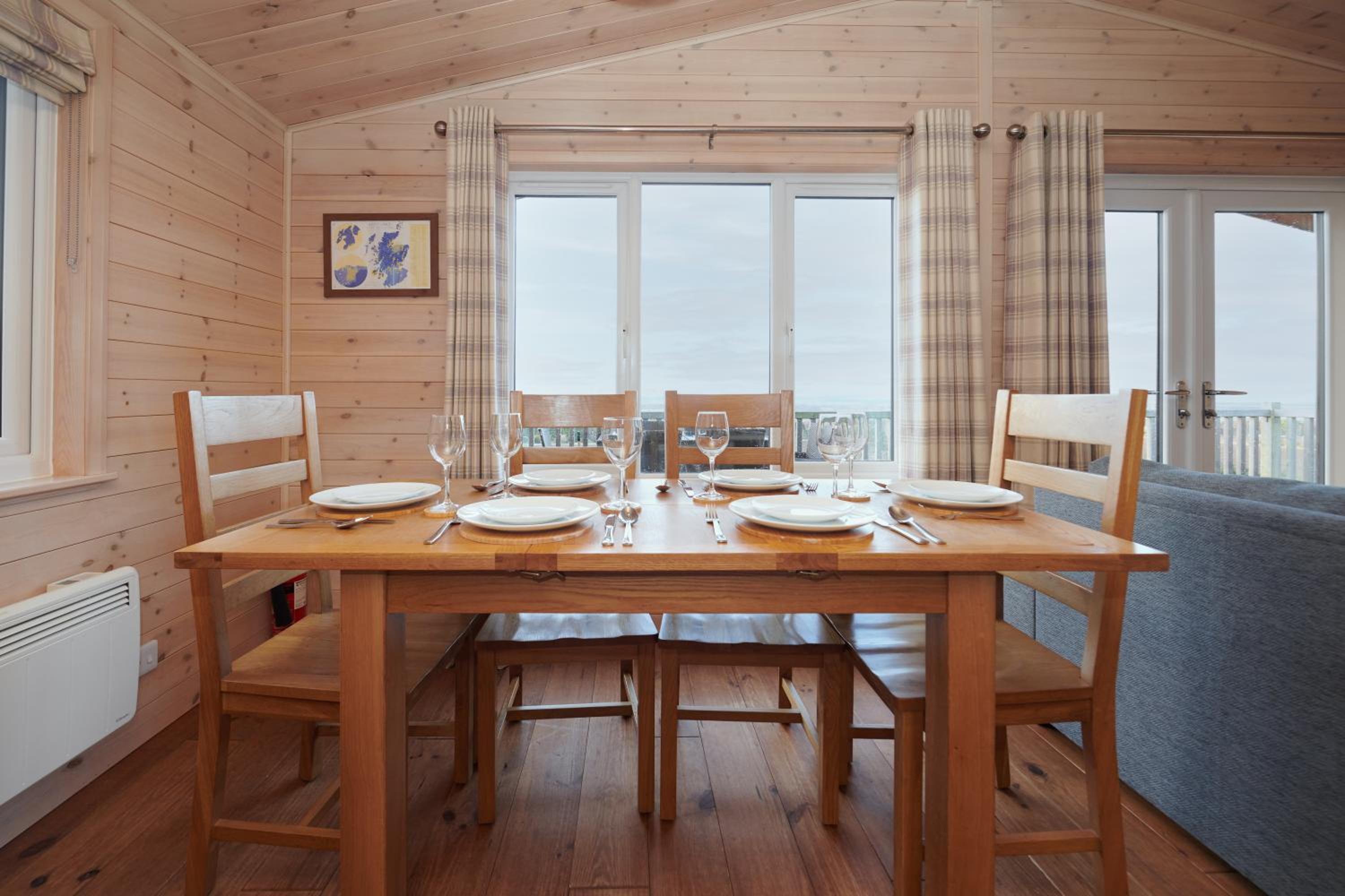 Burgie Woodland Lodges view 5