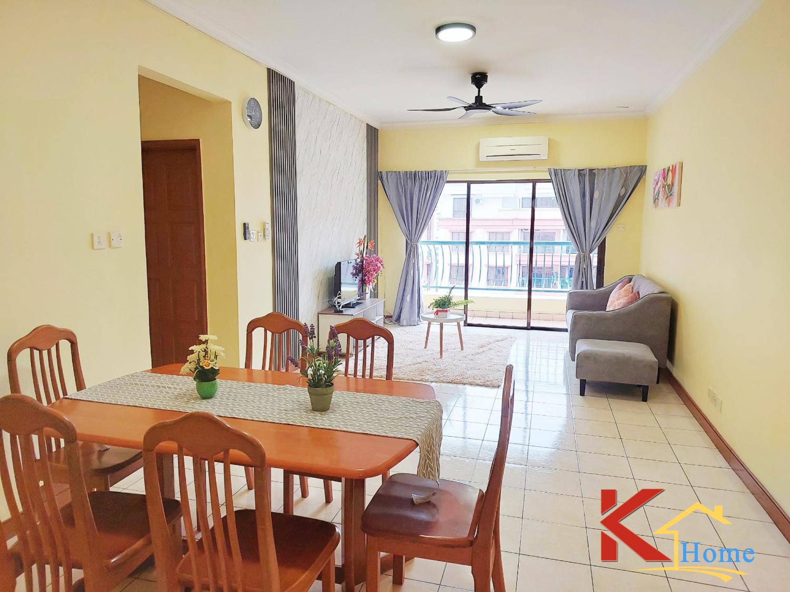 KHome-MarinaCourt-KK CITY CENTRE .3B2R(8Pax) NEW!! photo 2