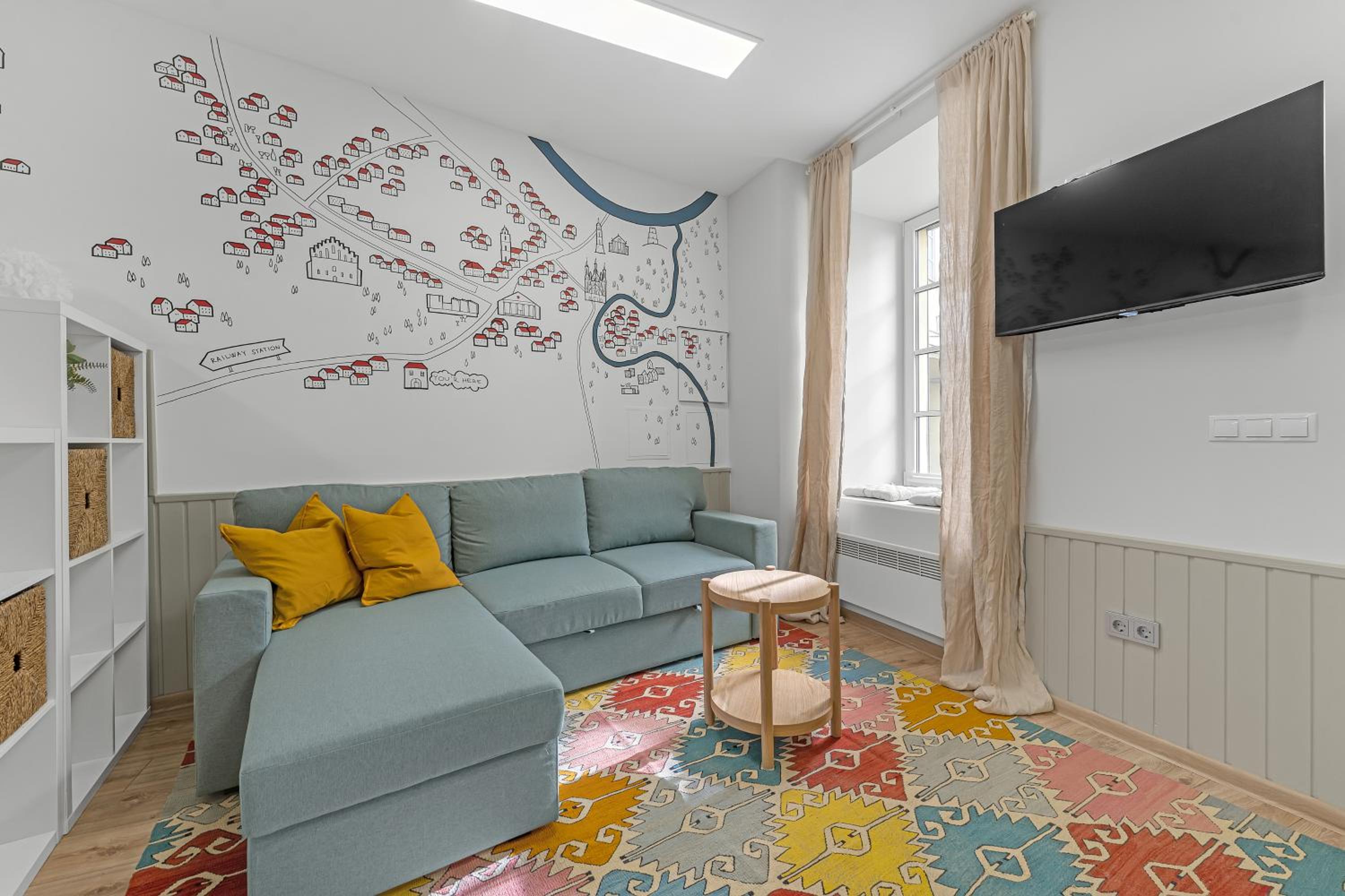 Vilnius Old Town apartment view 2