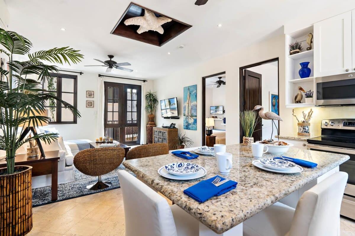 Stylish Beach-Themed Condo with Two Bedrooms and Lovely Ocean Views